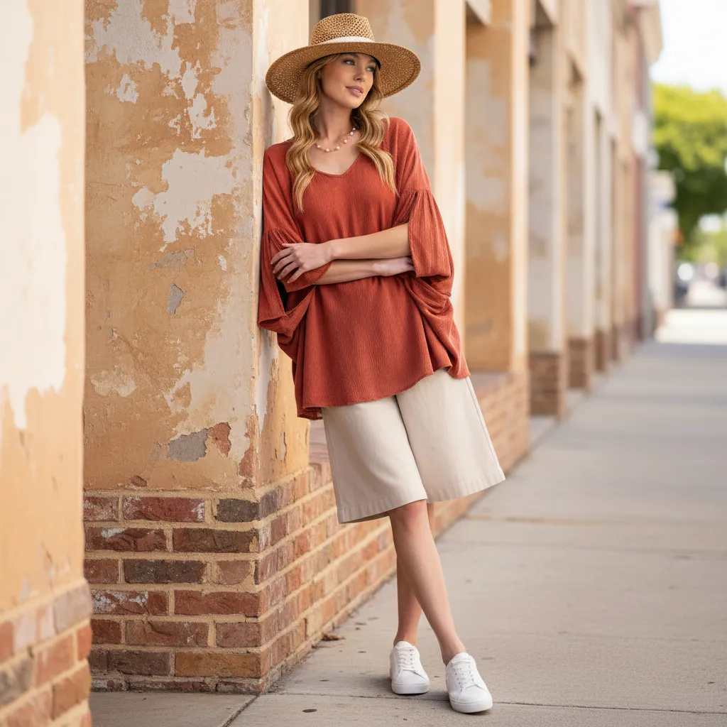 Easel Clothing Mineral Washed Gauze Loose Fit Top sold by BOLD elements product image thumbnail 5