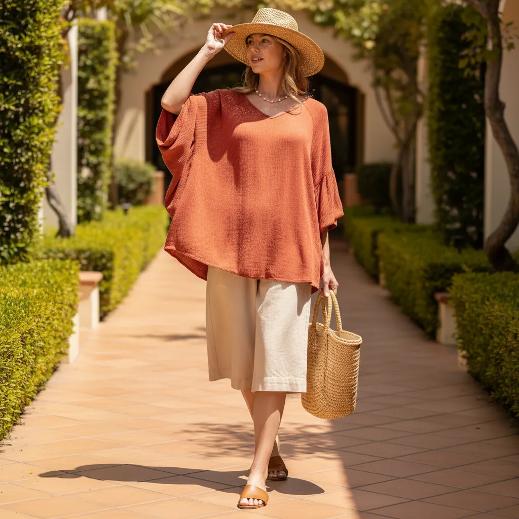 Easel Clothing Mineral Washed Gauze Loose Fit Top sold by BOLD elements product image thumbnail 4