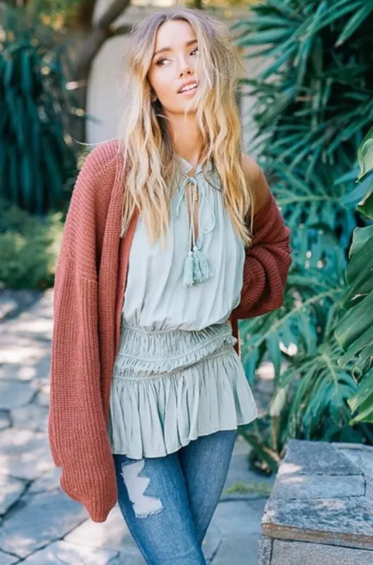 Women's Shirred Halter Neck Sleeveless Top sold by BOLD elements