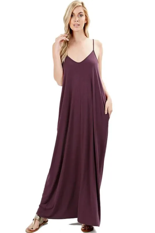Women's Maxi Dress Featuring Side Pockets sold by BOLD elements