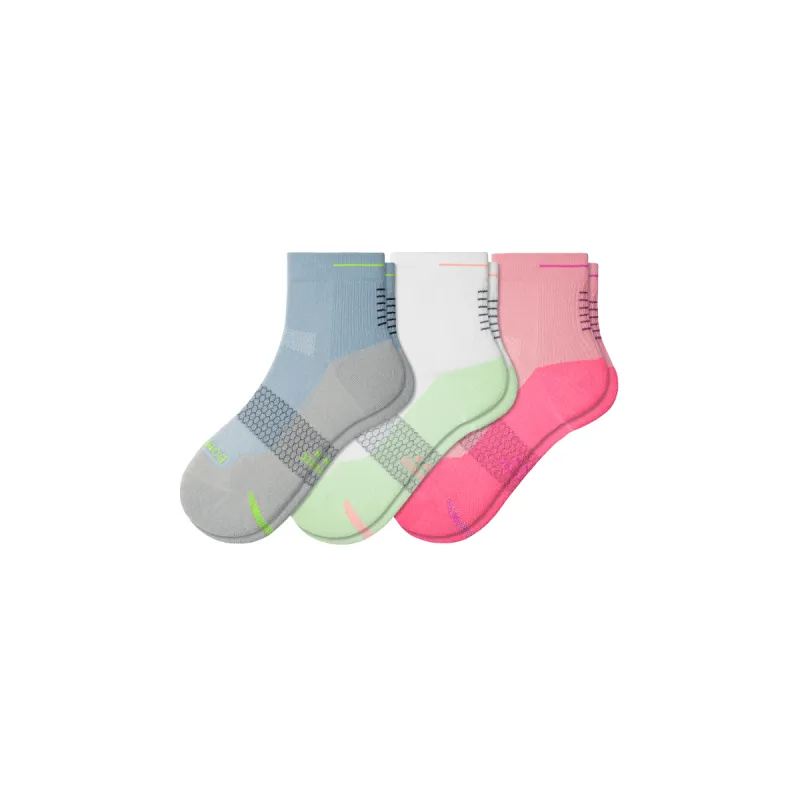 Women's Running Quarter Sock 3-Pack sold by Bombas