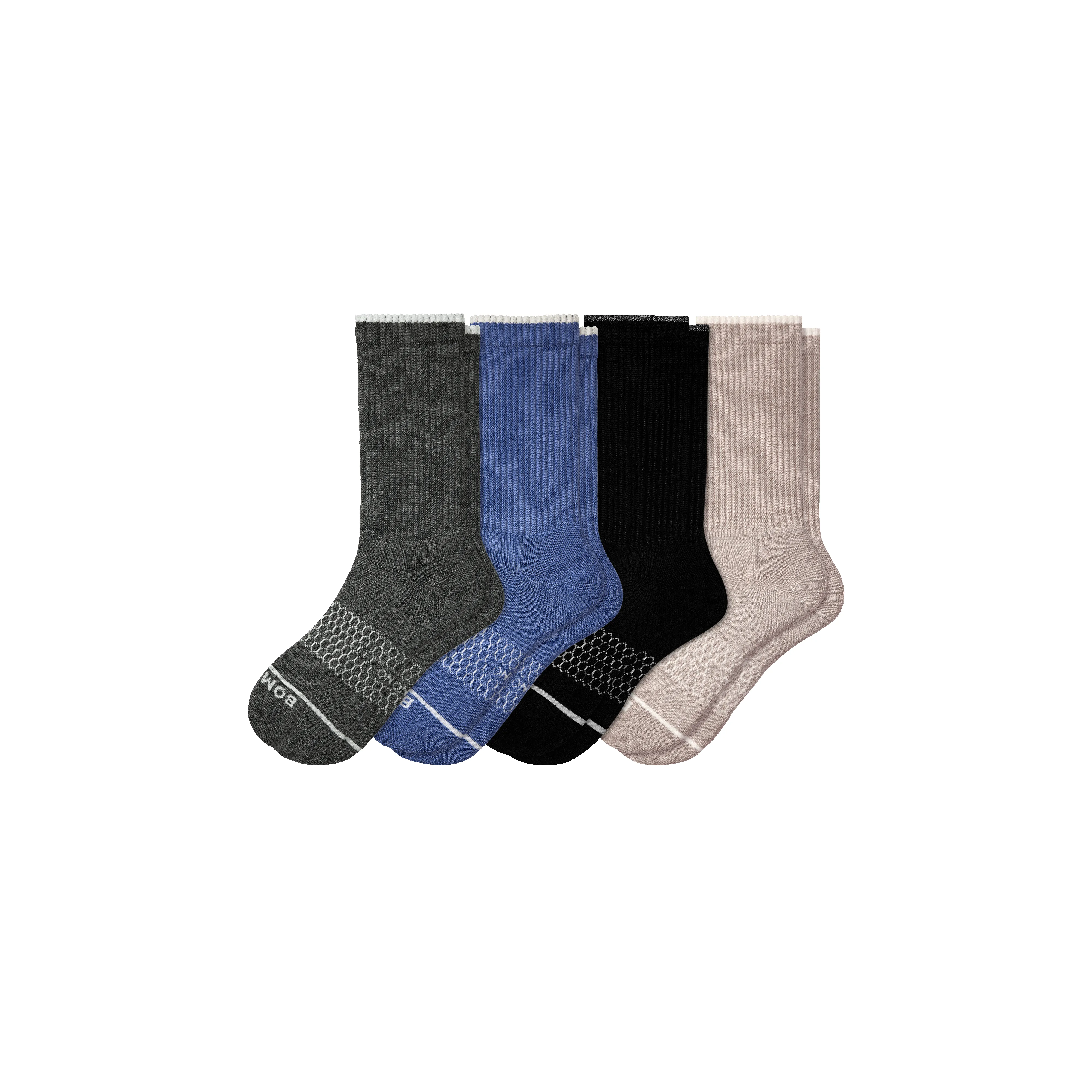 Men's Merino Wool Blend Calf Sock 4-Pack sold by Bombas
