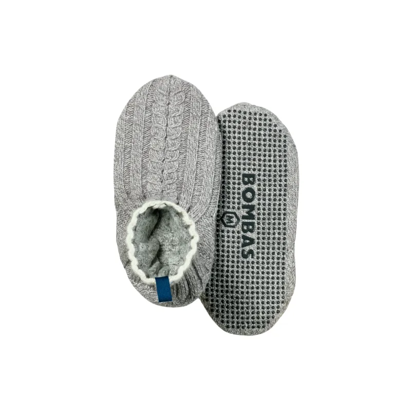 Women's Gripper Slipper Cable Knit sold by Bombas