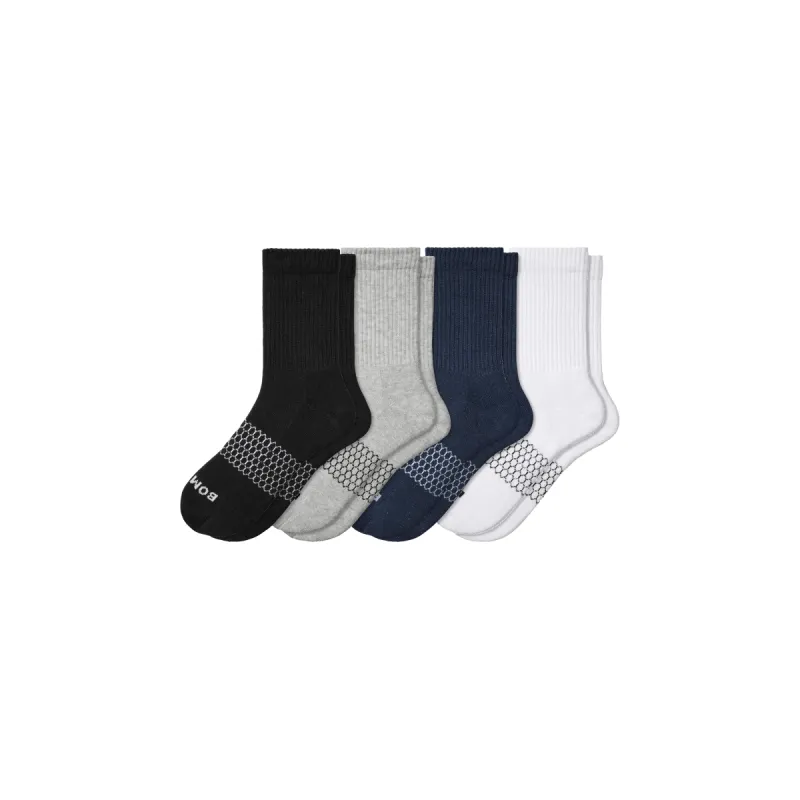 Women's Solids Half Calf Sock 4-Pack sold by Bombas