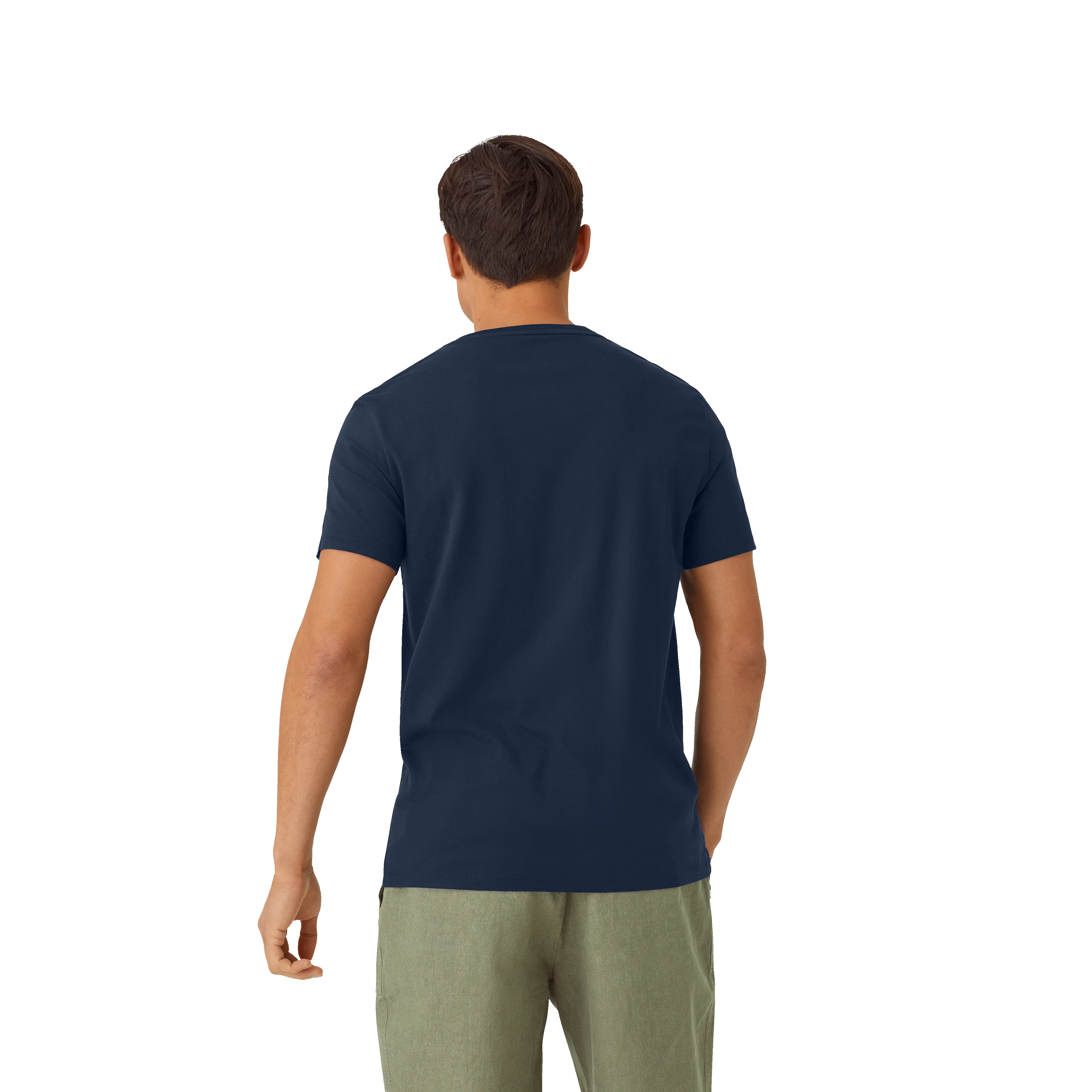 Men's Pima Cotton V-Neck T-Shirt sold by Bombas product image thumbnail 4