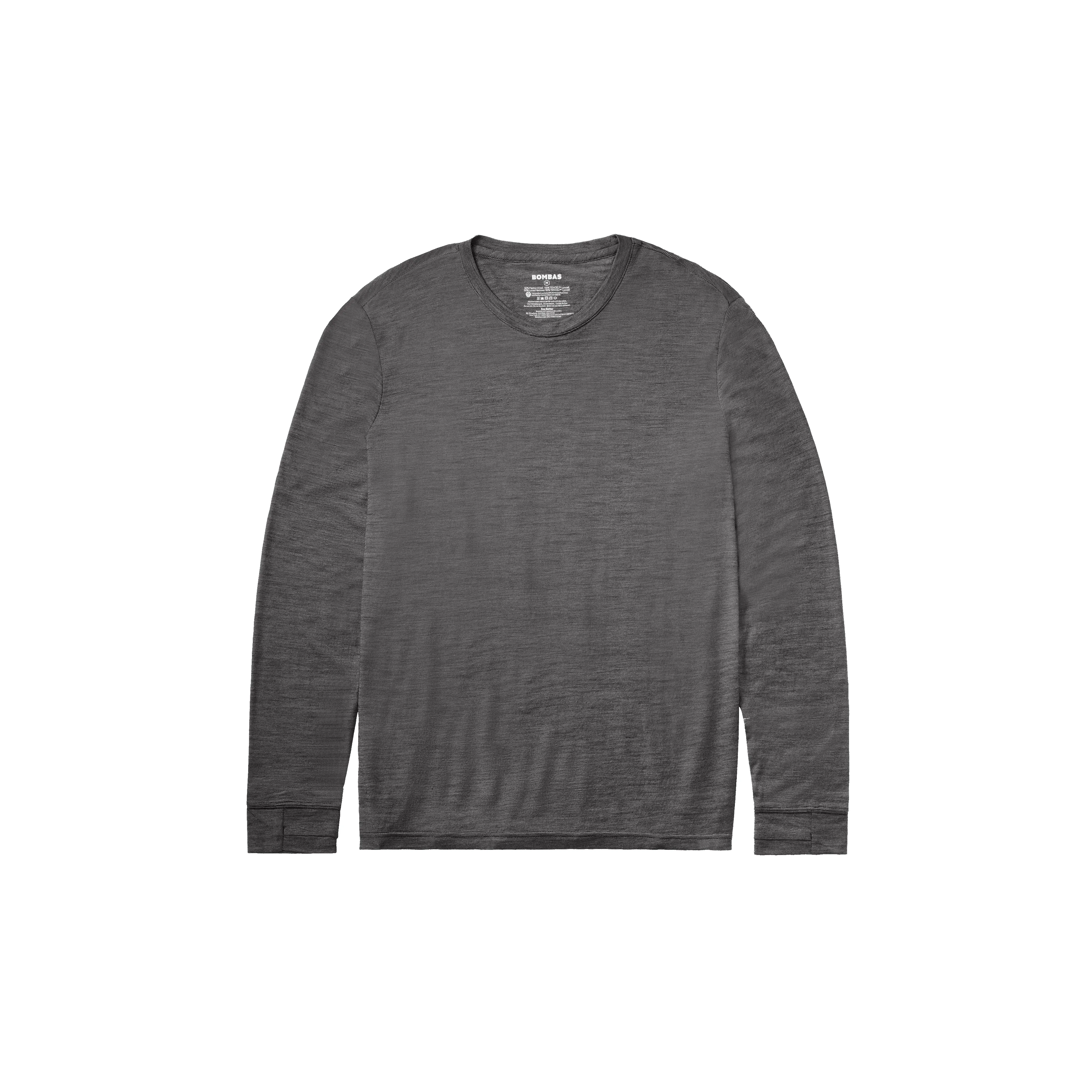 Men's Merino Wool Blend Crew Neck Long Sleeve T-Shirt sold by Bombas product image thumbnail 2