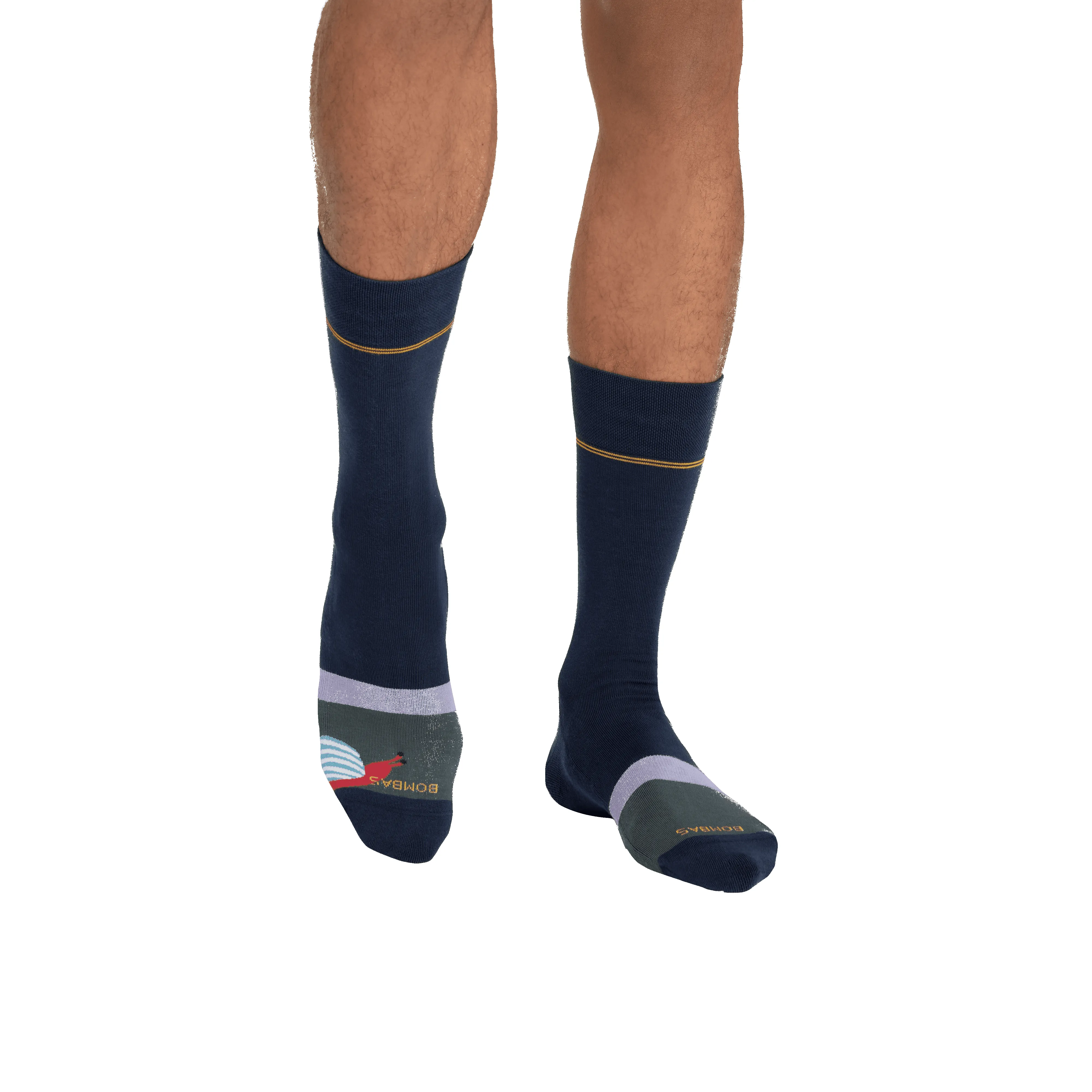 Men's Dress Calf Sock 8-Pack sold by Bombas product image thumbnail 2