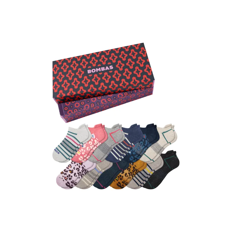 Women's Ankle Sock 12-Pack Gift Box sold by Bombas