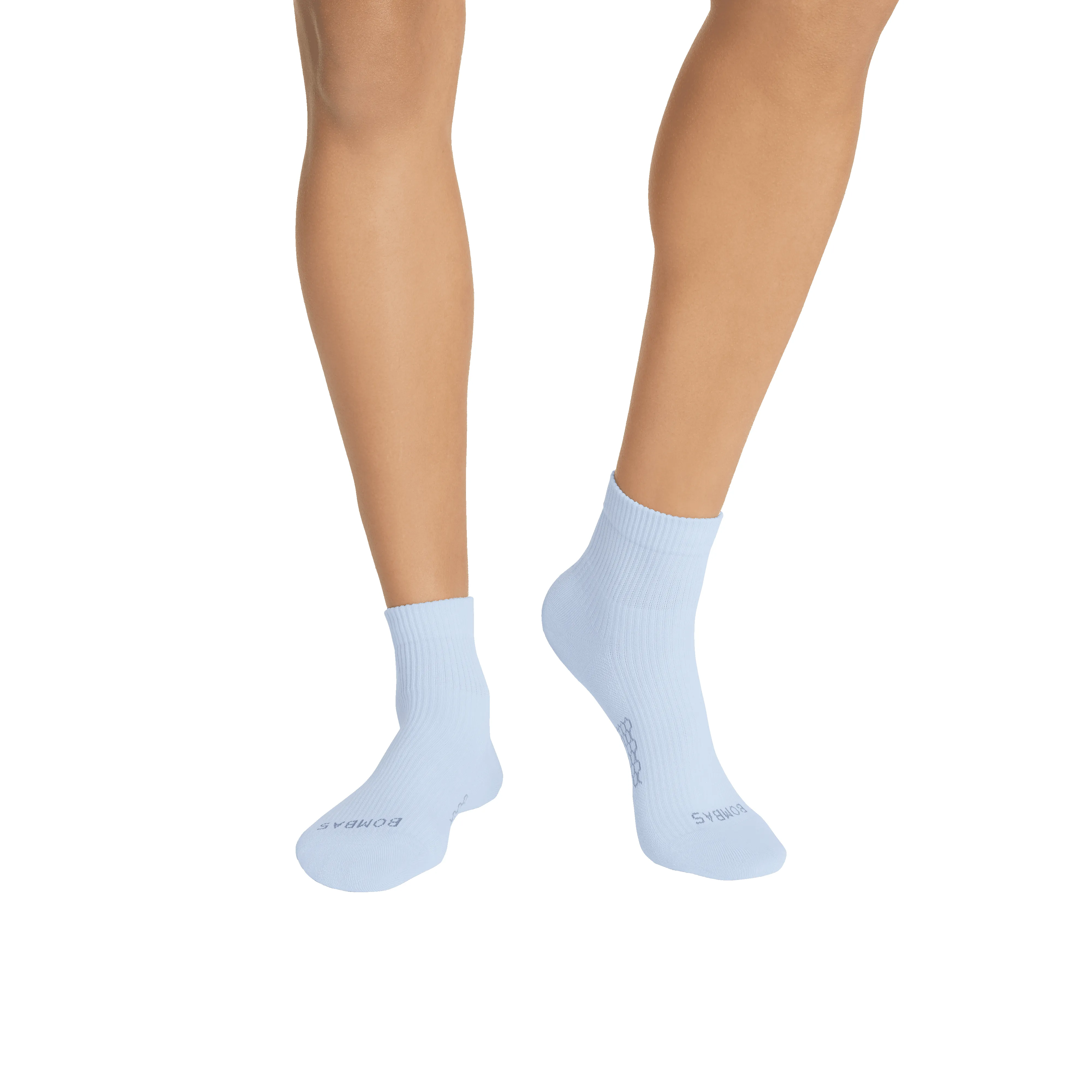 Women's Modern Rib Quarter Sock 8-Pack sold by Bombas product image thumbnail 2