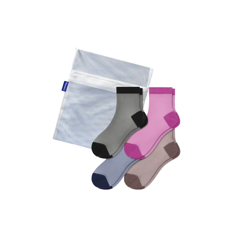 Women's Sheer Quarter 4-Pack sold by Bombas