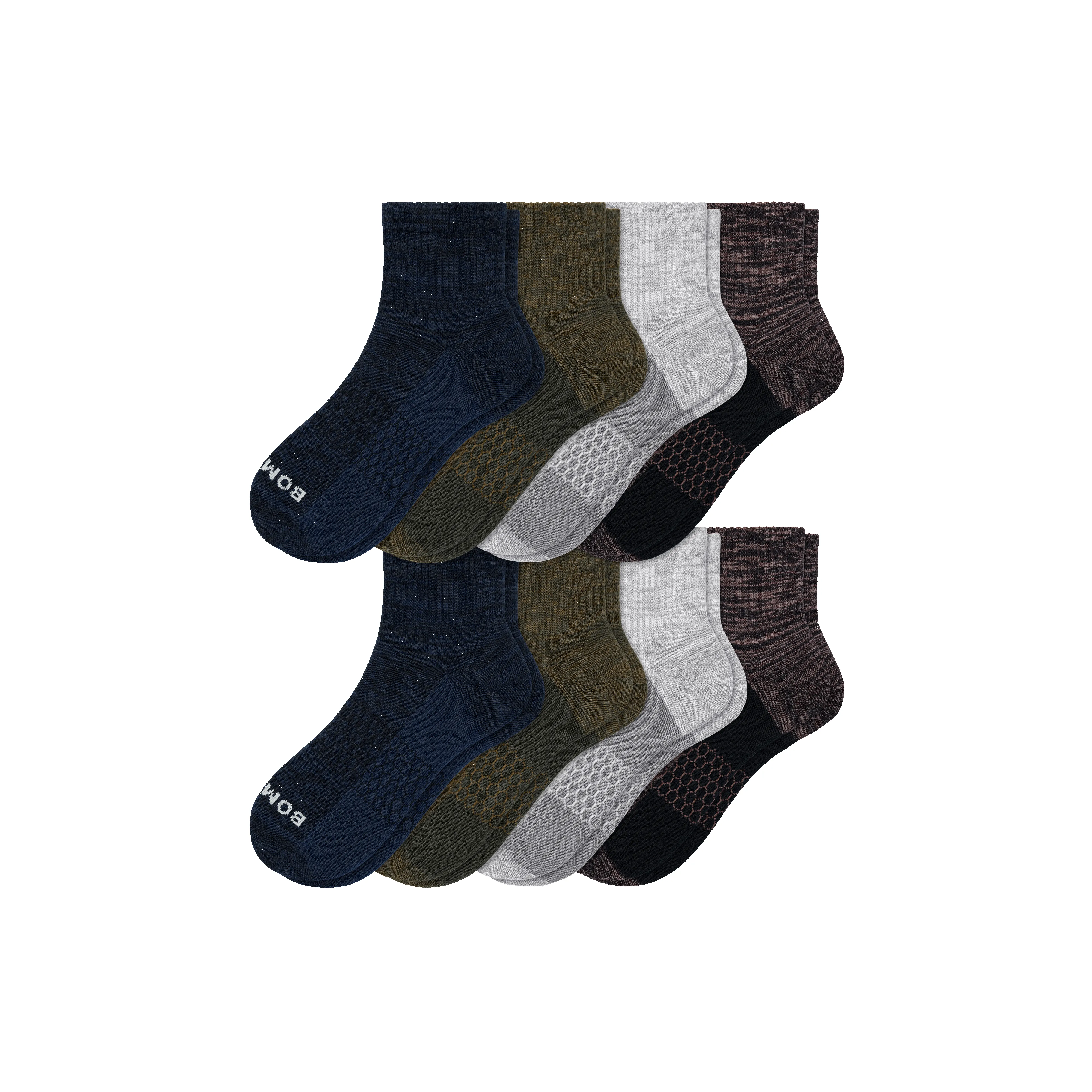 Men's Quarter Sock 8-Pack sold by Bombas