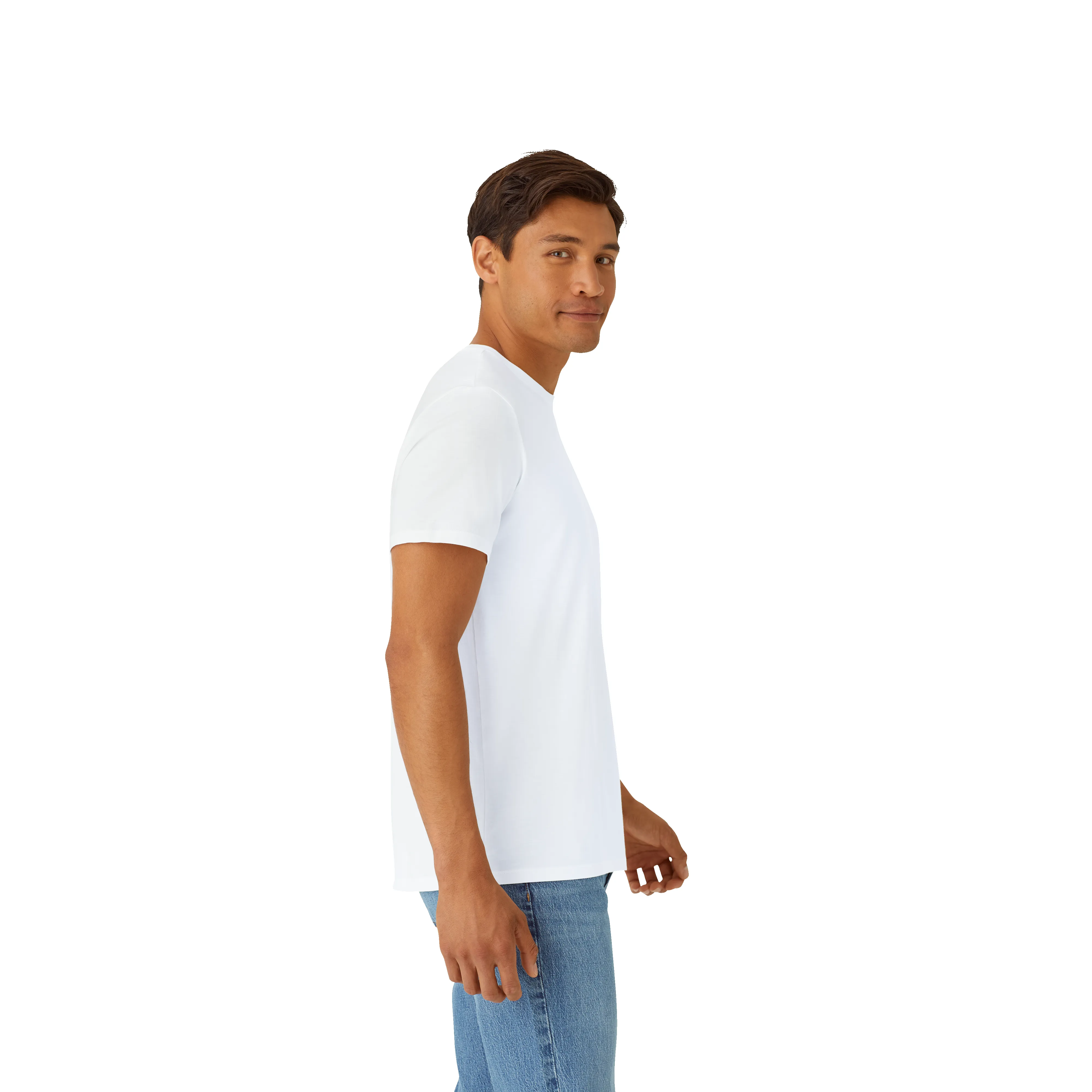 Men's Pima Cotton Crew Neck T-Shirt sold by Bombas product image thumbnail 4