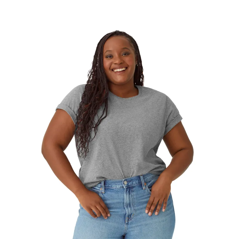 Women's Pima Cotton Crew Neck T-Shirt sold by Bombas