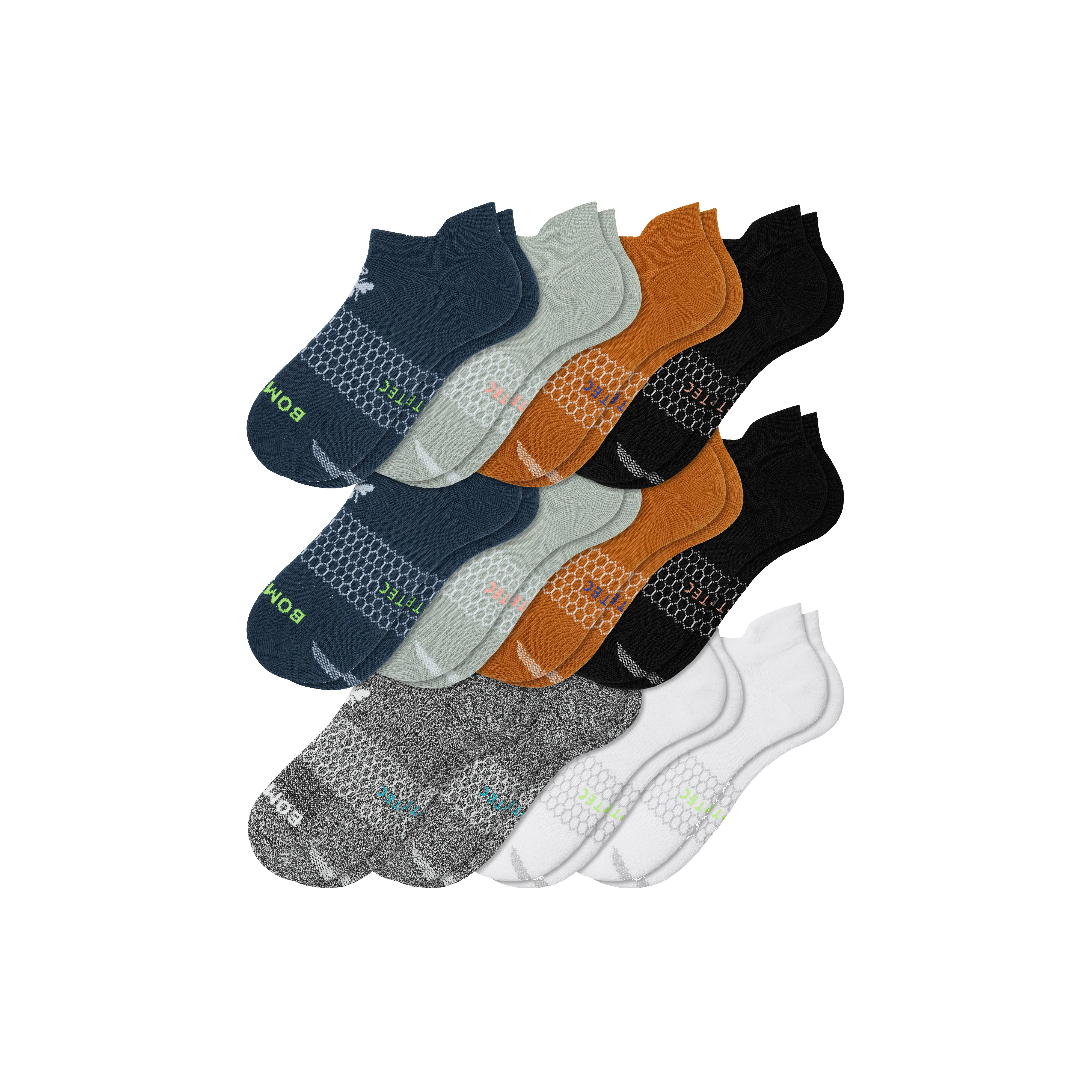 Men's All-Purpose Performance Ankle Sock 12-Pack sold by Bombas