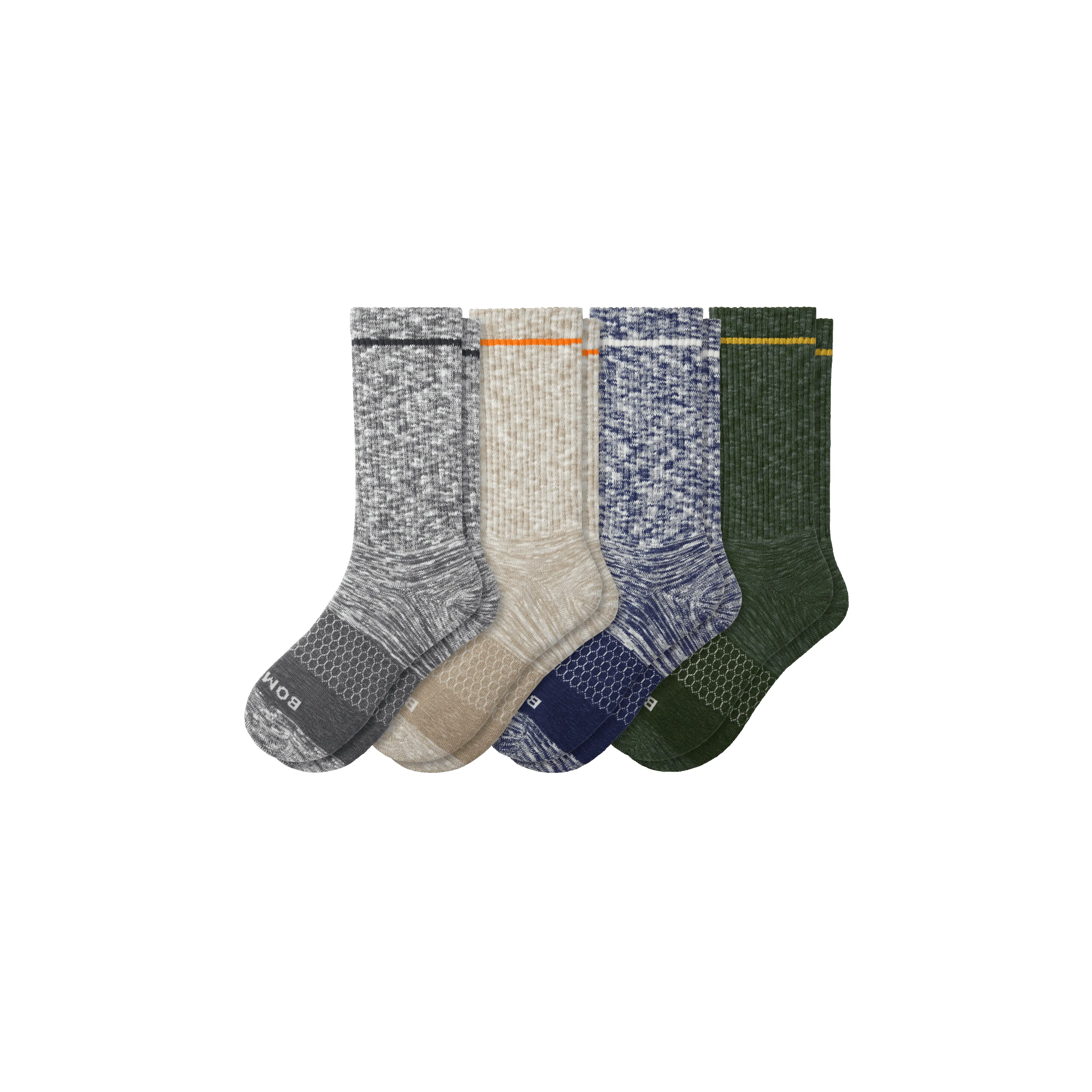 Men's Summer Slub Calf Sock 4-Pack sold by Bombas