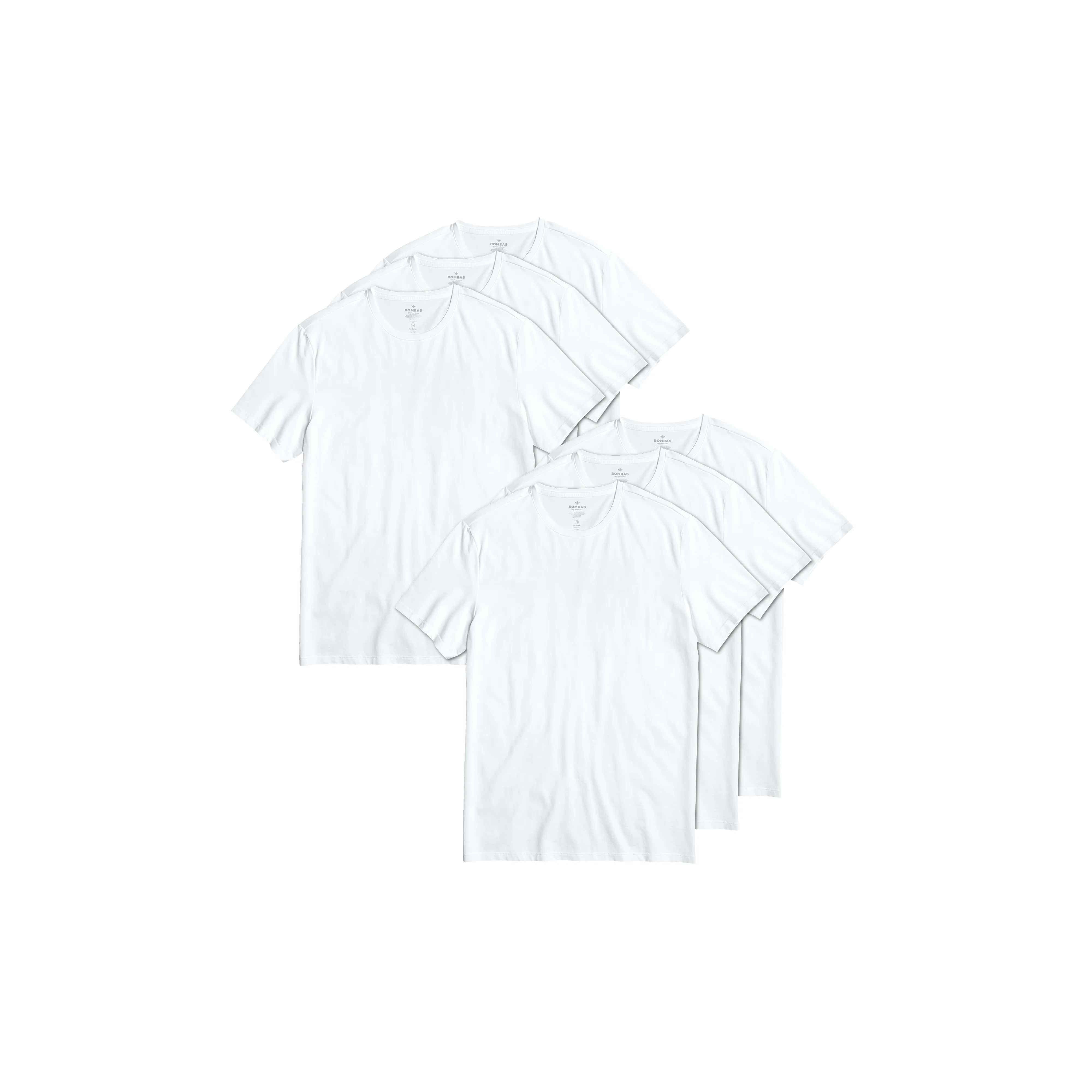 Men's Pima Cotton Crew Neck T-Shirt 6-Pack sold by Bombas product image thumbnail 4