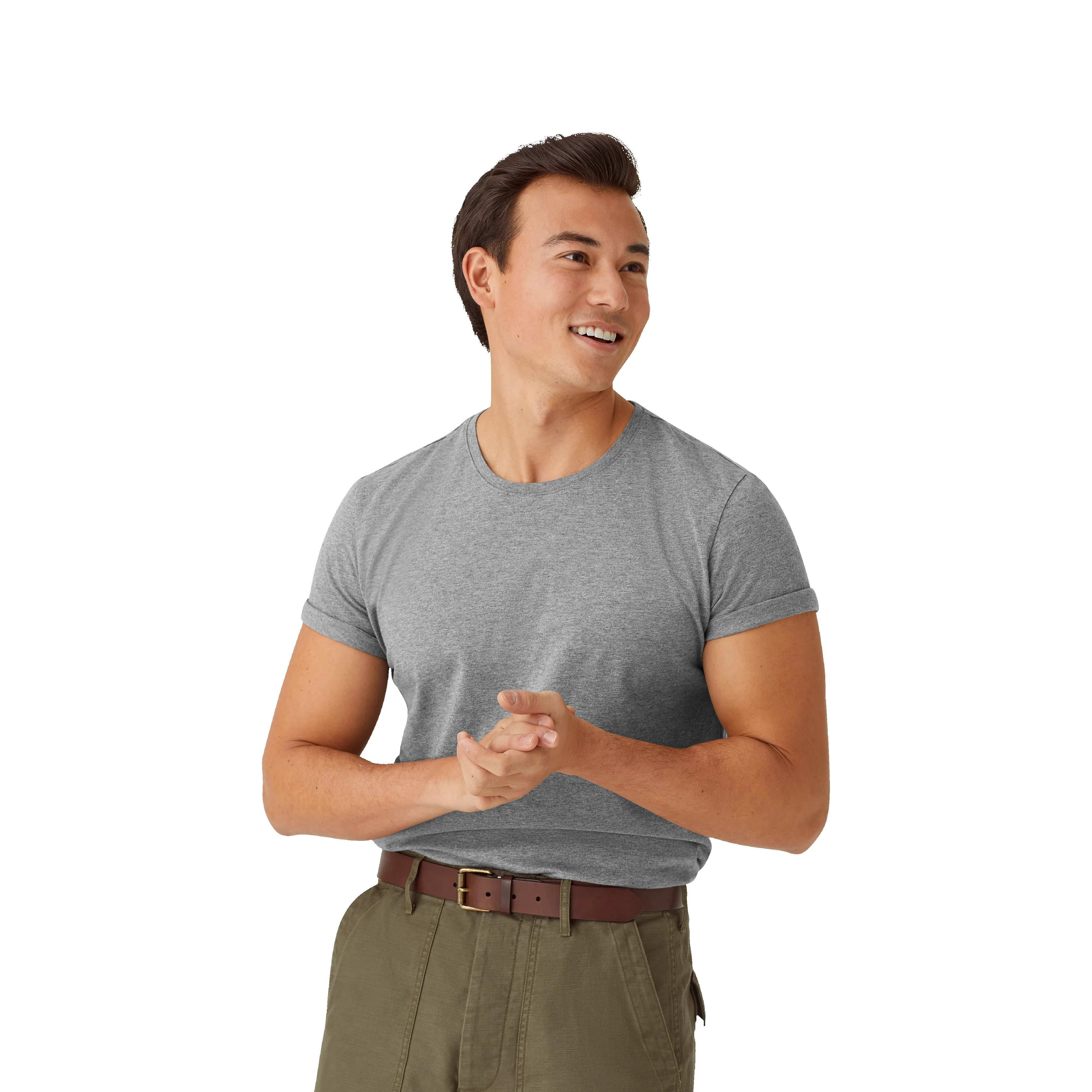 Men's Pima Cotton Crew Neck T-Shirt 6-Pack sold by Bombas product image thumbnail 3