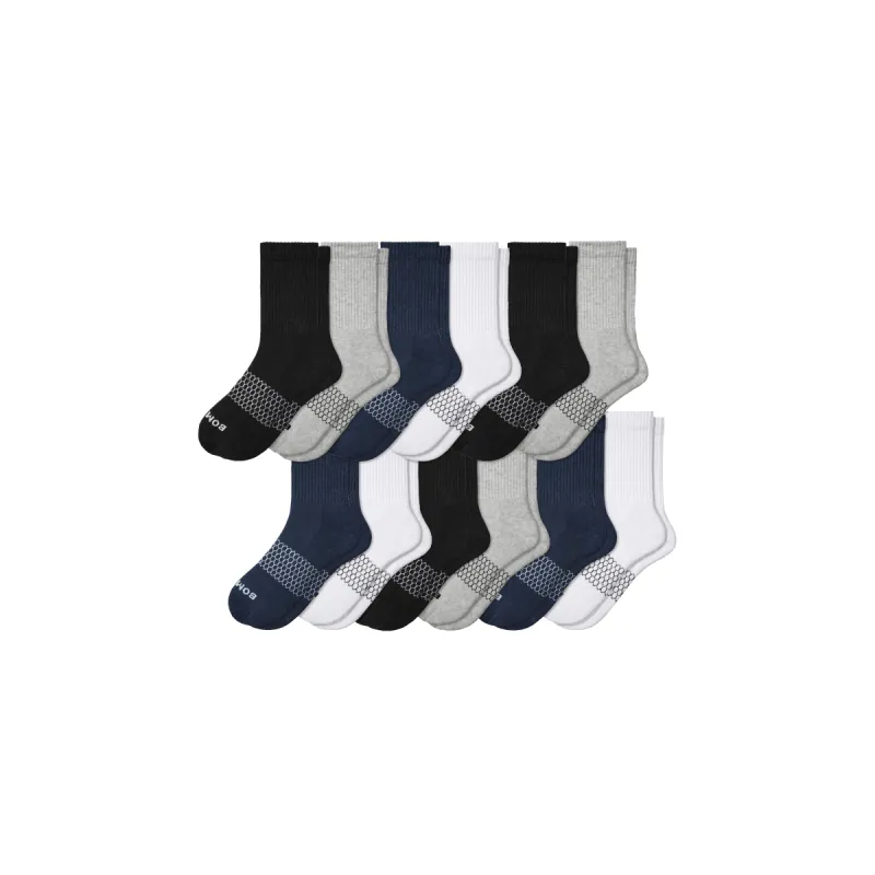 Men's Solids Half Calf Sock 12-Pack made by Bombas