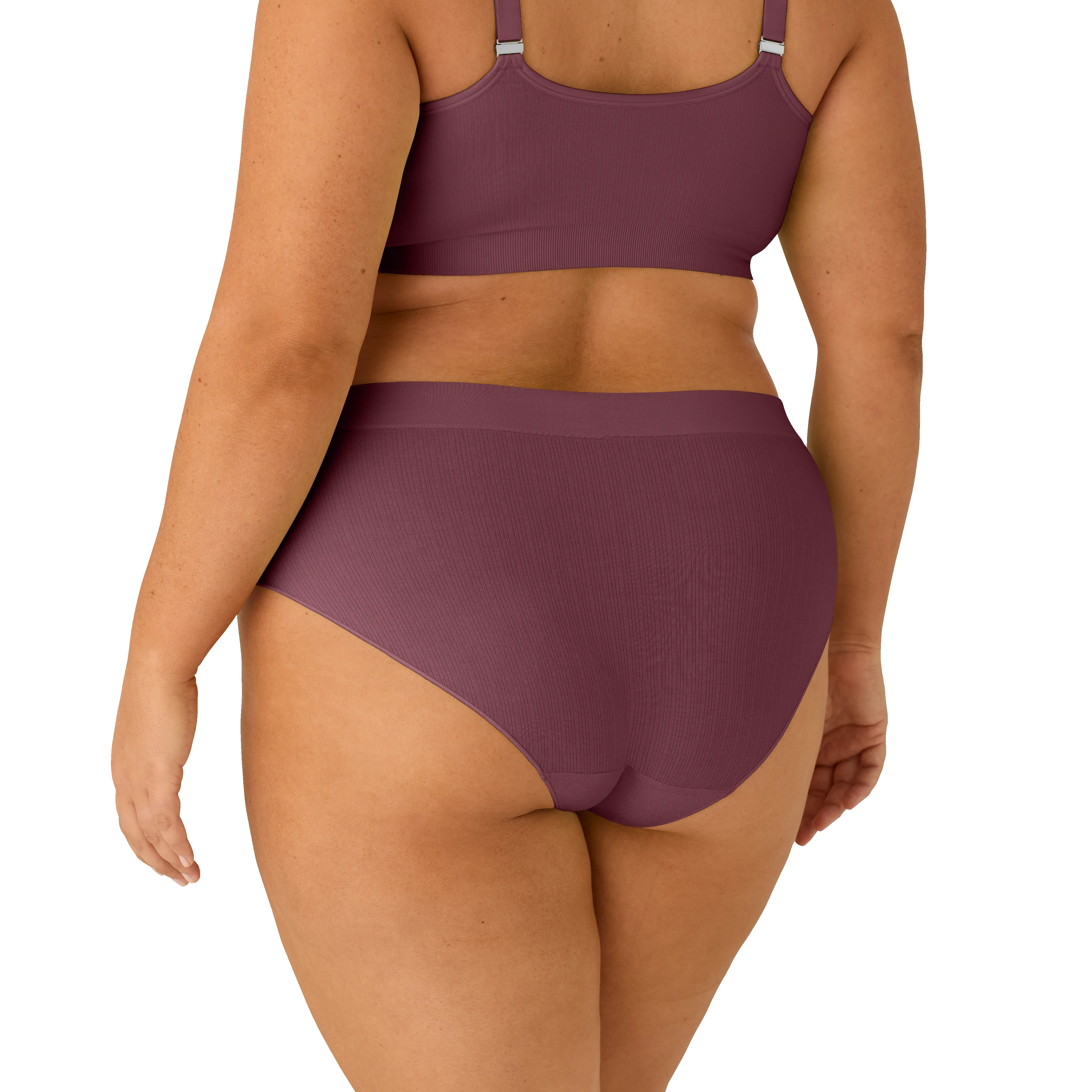 Women's Seamless Scoop Bralette + Full Brief sold by Bombas product image thumbnail 5