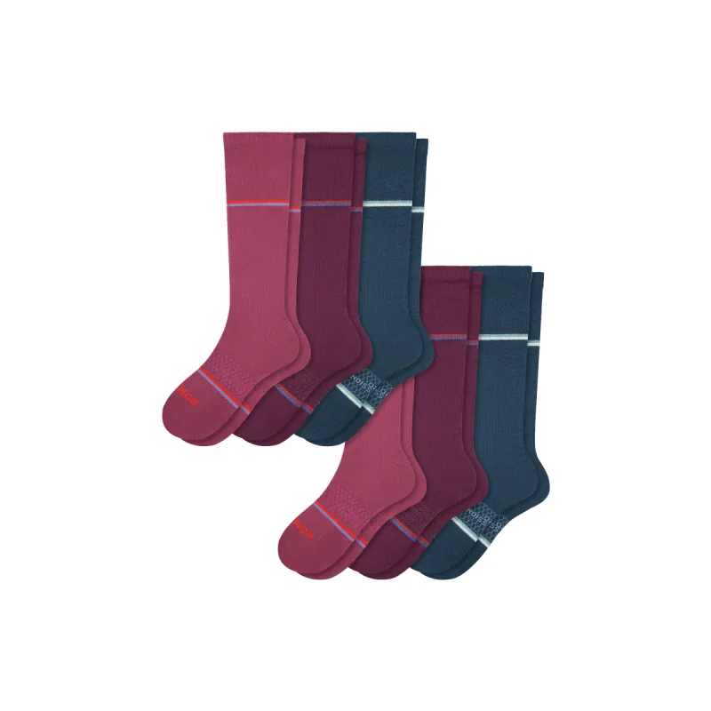 Women's Everyday Compression Sock 6-Pack (15-20mmHg) sold by Bombas