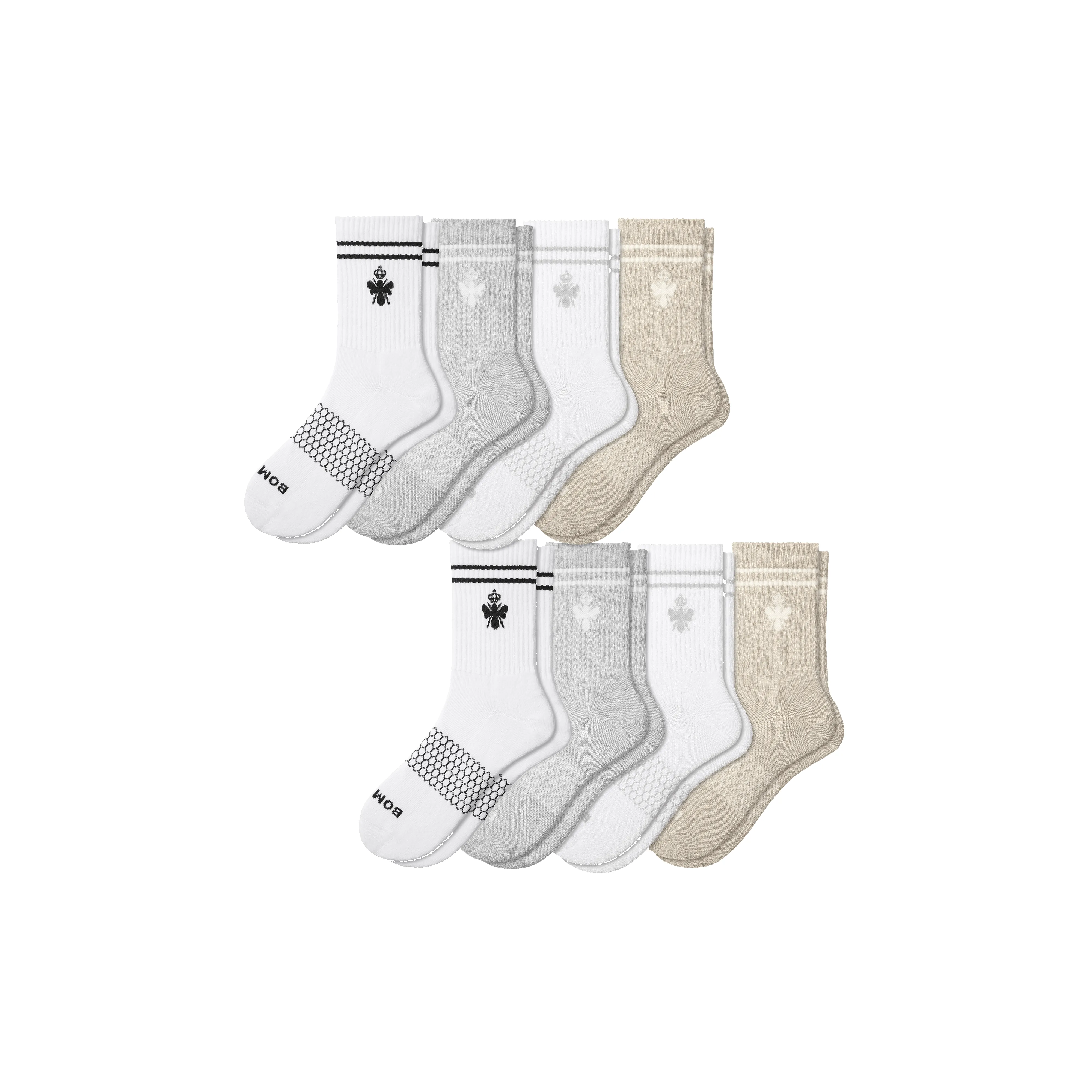 Women's Originals Half Calf Sock 8-Pack sold by Bombas