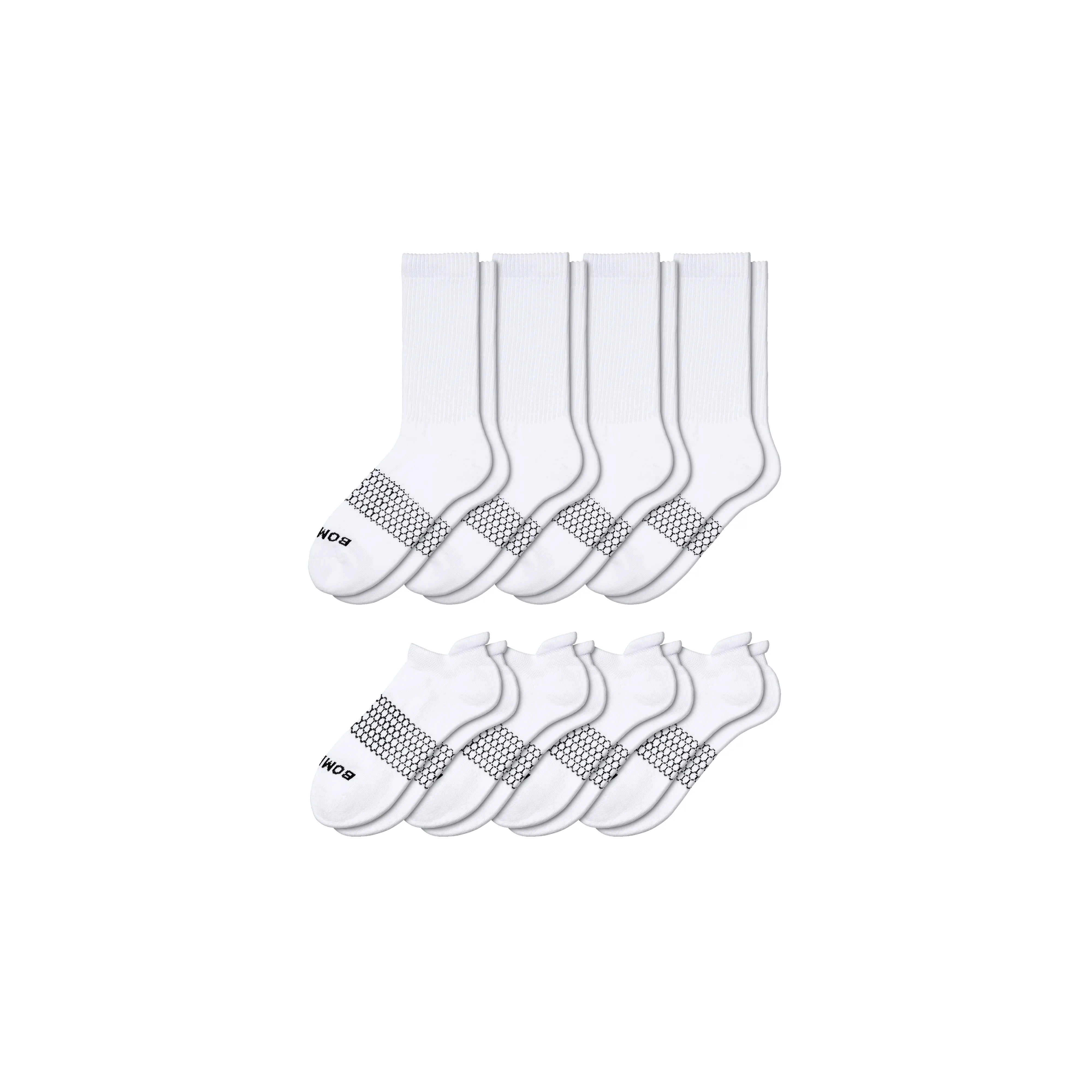 Women's Calf & Ankle Sock 8-Pack sold by Bombas product image thumbnail 5
