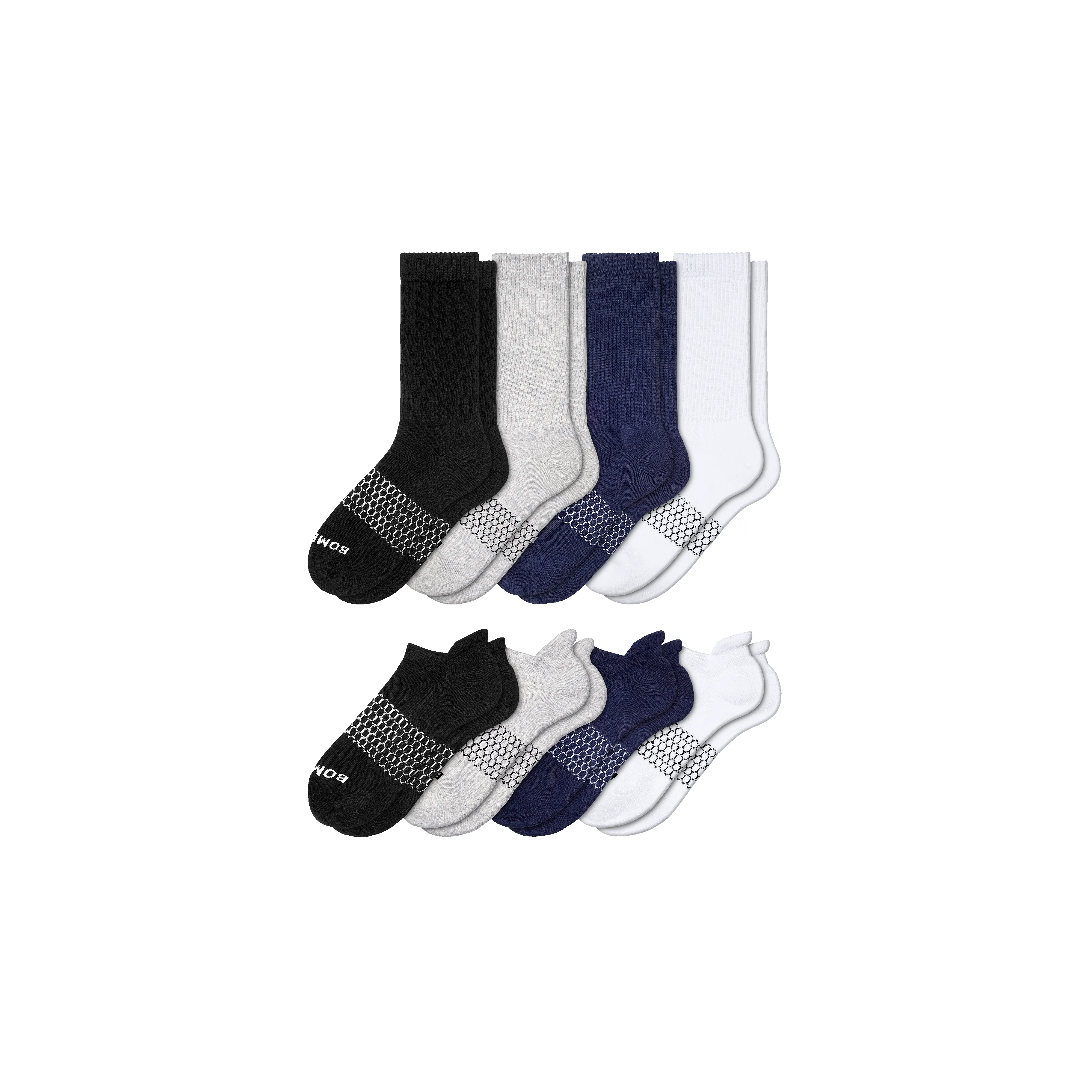 Women's Calf & Ankle Sock 8-Pack sold by Bombas