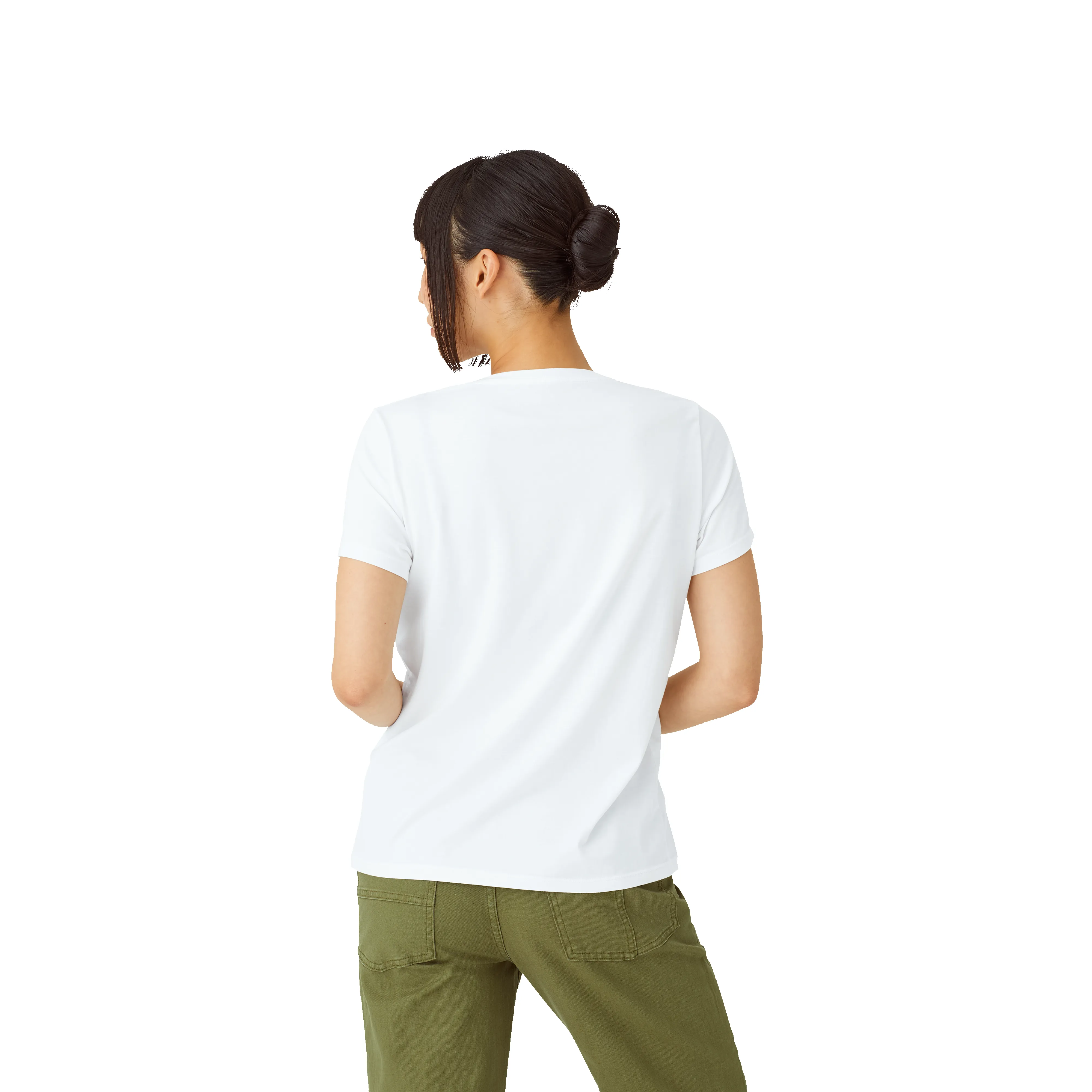 Women's Pima Cotton V-Neck T-Shirt sold by Bombas product image thumbnail 4