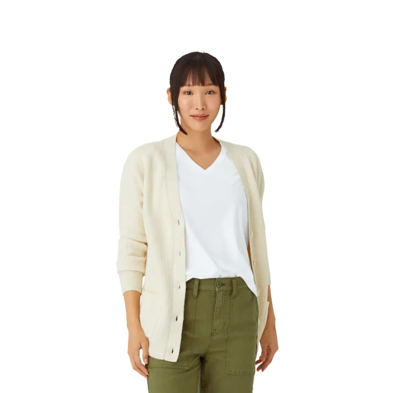 Women's Pima Cotton V-Neck T-Shirt sold by Bombas