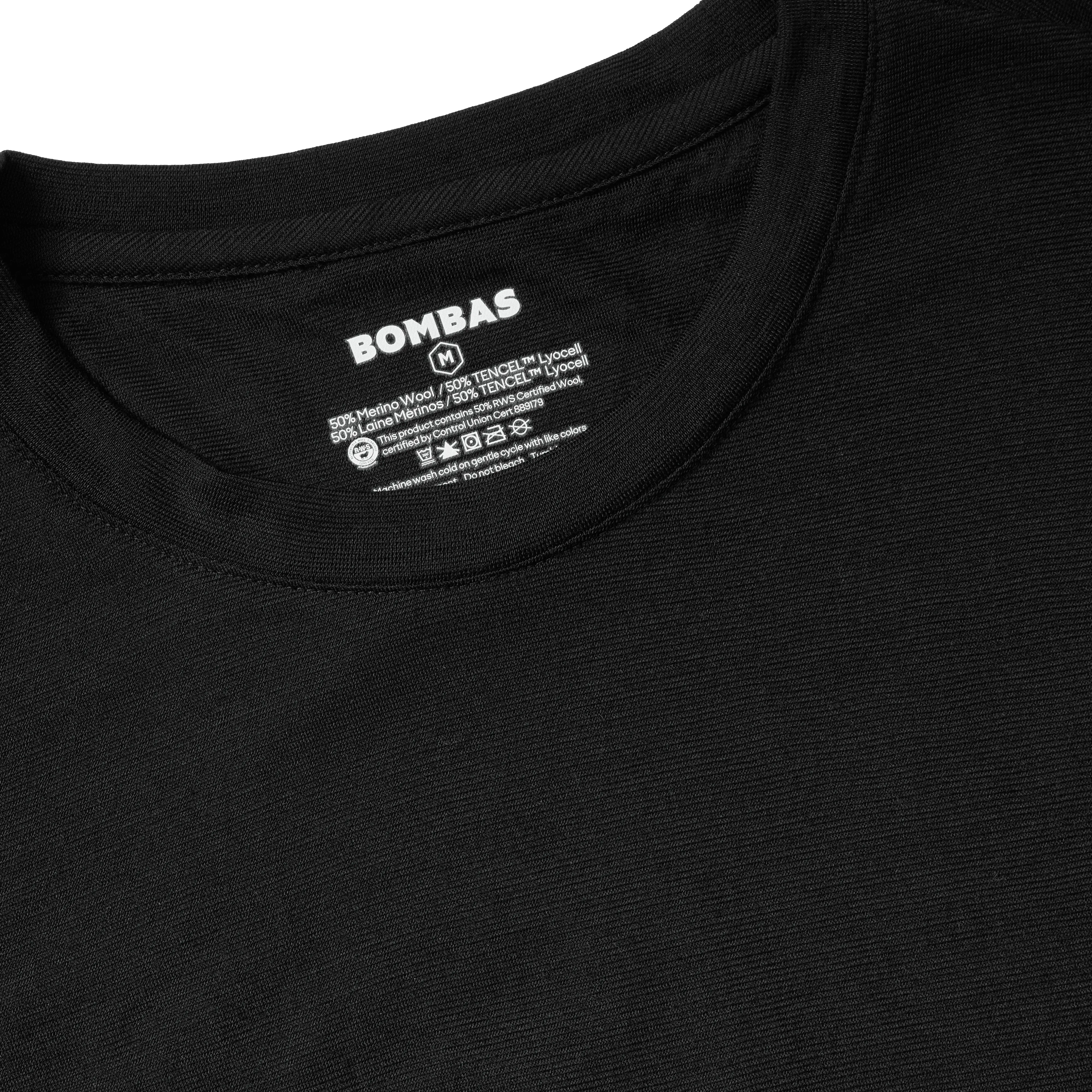 Men's Merino Wool Blend Crew Neck Short Sleeve T-Shirt 2-Pack sold by Bombas product image thumbnail 5