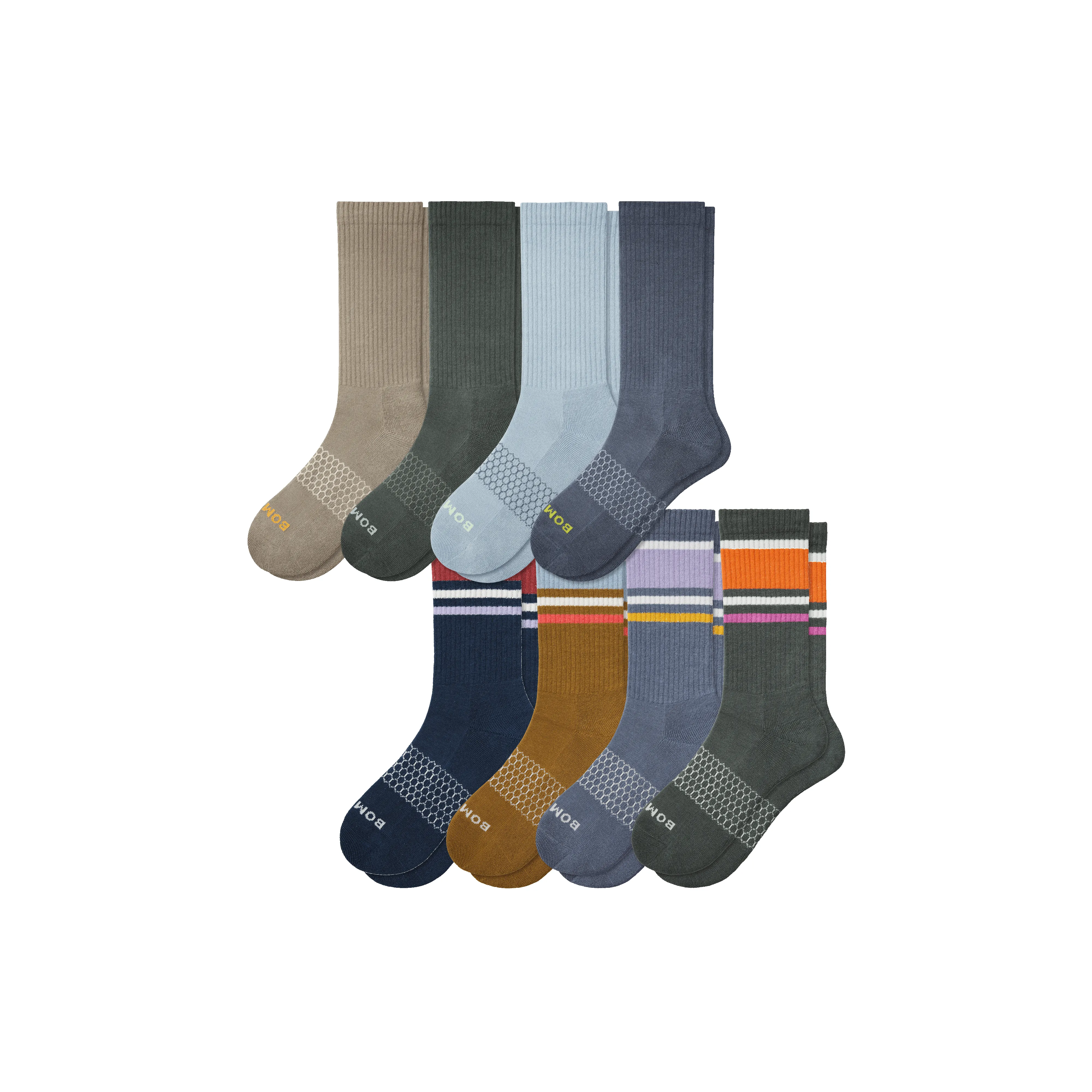 Men's Calf Sock 8-Pack sold by Bombas product image thumbnail 2