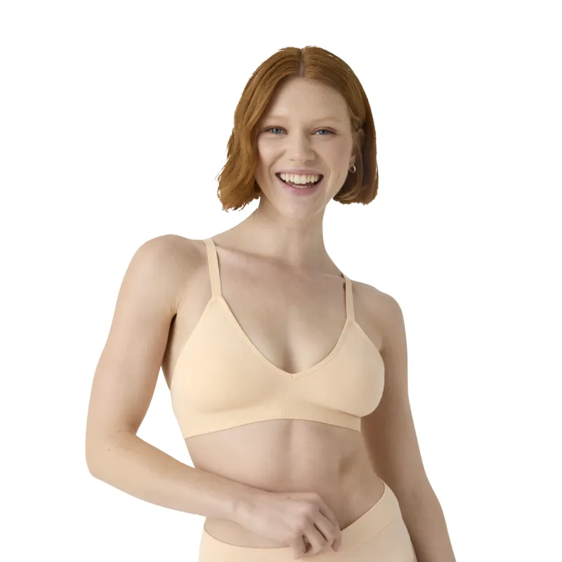 Women's Seamless Triangle Bralette + Full Brief sold by Bombas