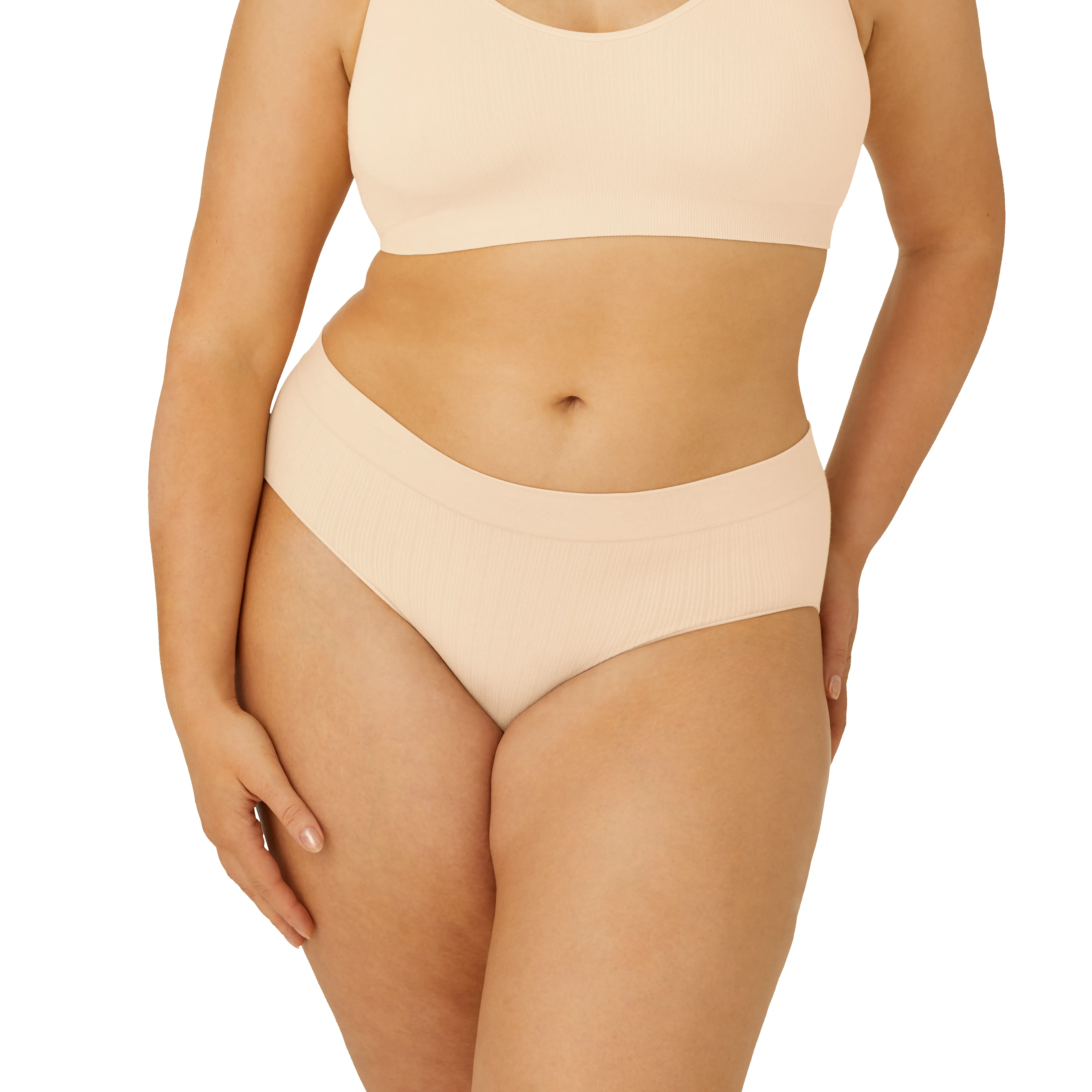 Women's Seamless Triangle Bralette + Full Brief sold by Bombas product image thumbnail 3
