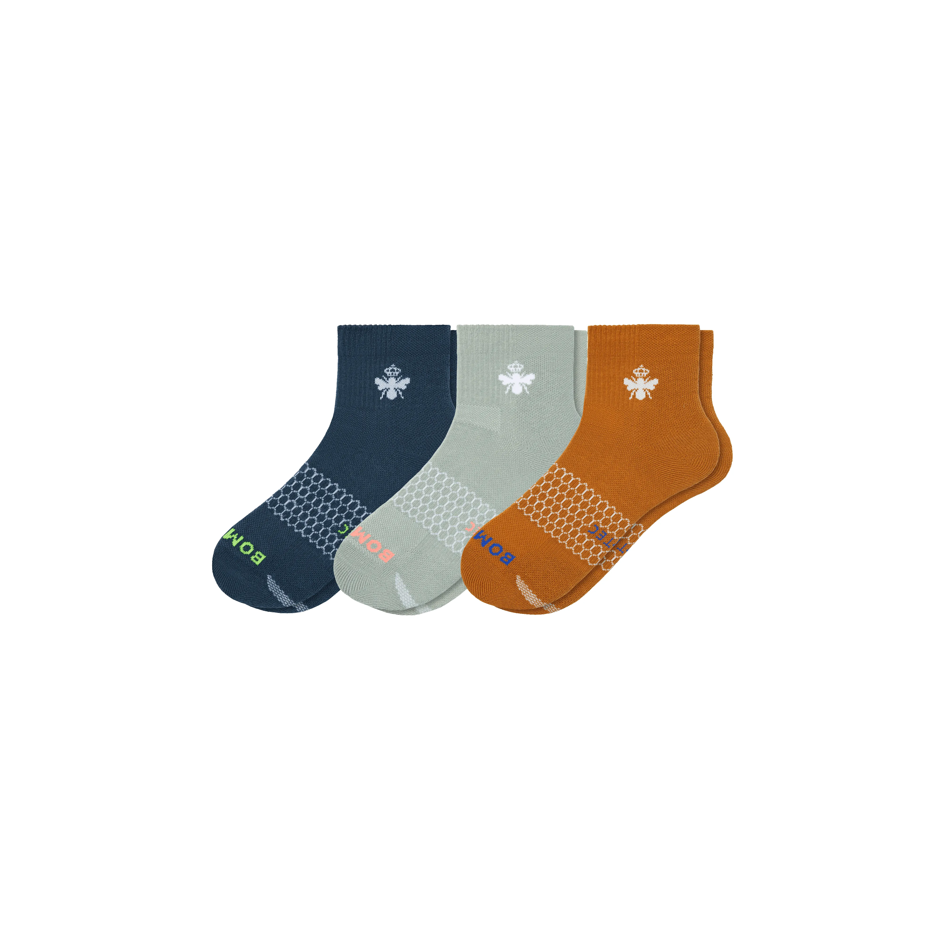 Men's All-Purpose Performance Quarter Sock 3-Pack sold by Bombas
