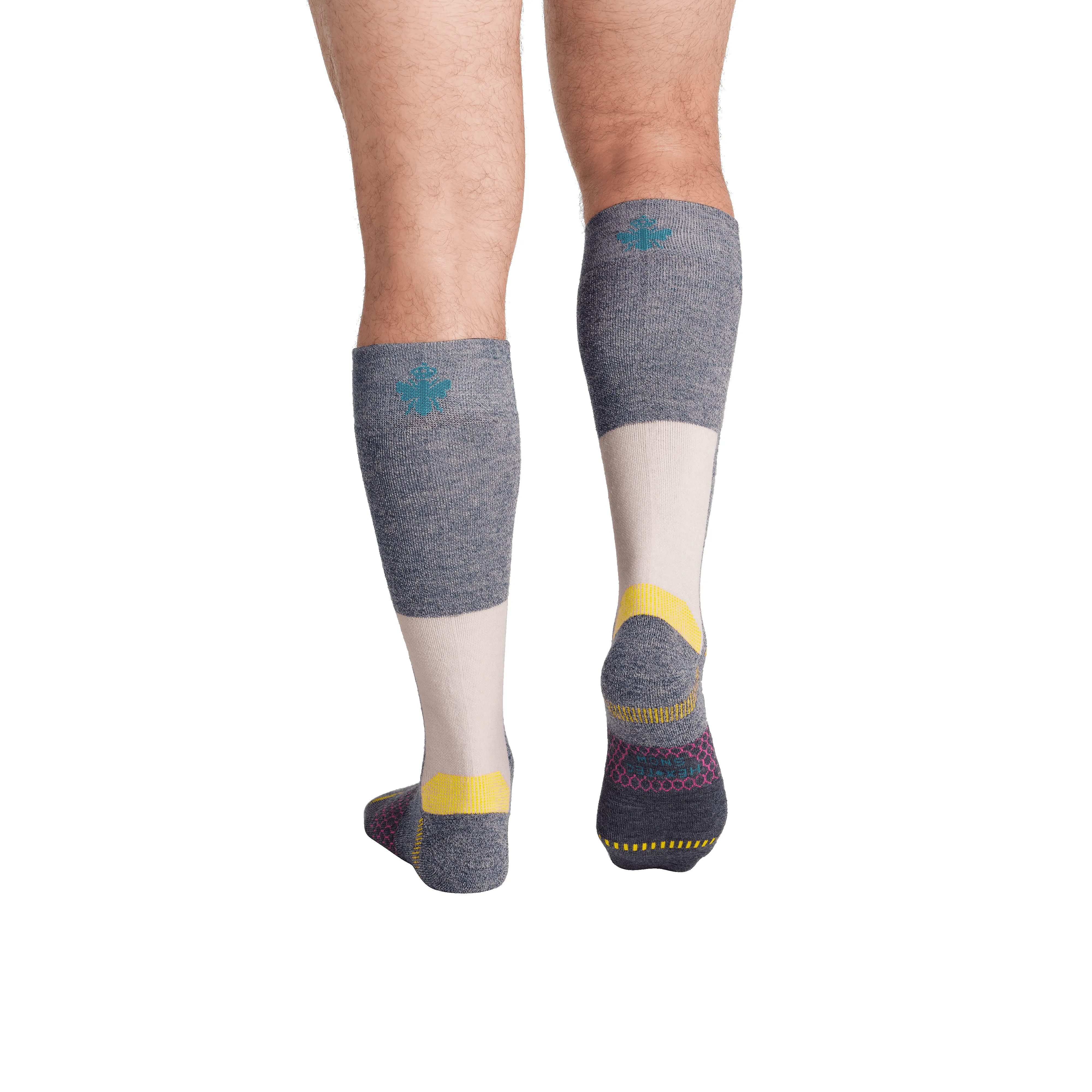 Men's Full-Cushion Merino Wool Blend Ski & Snowboard Sock 3-Pack sold by Bombas product image thumbnail 4