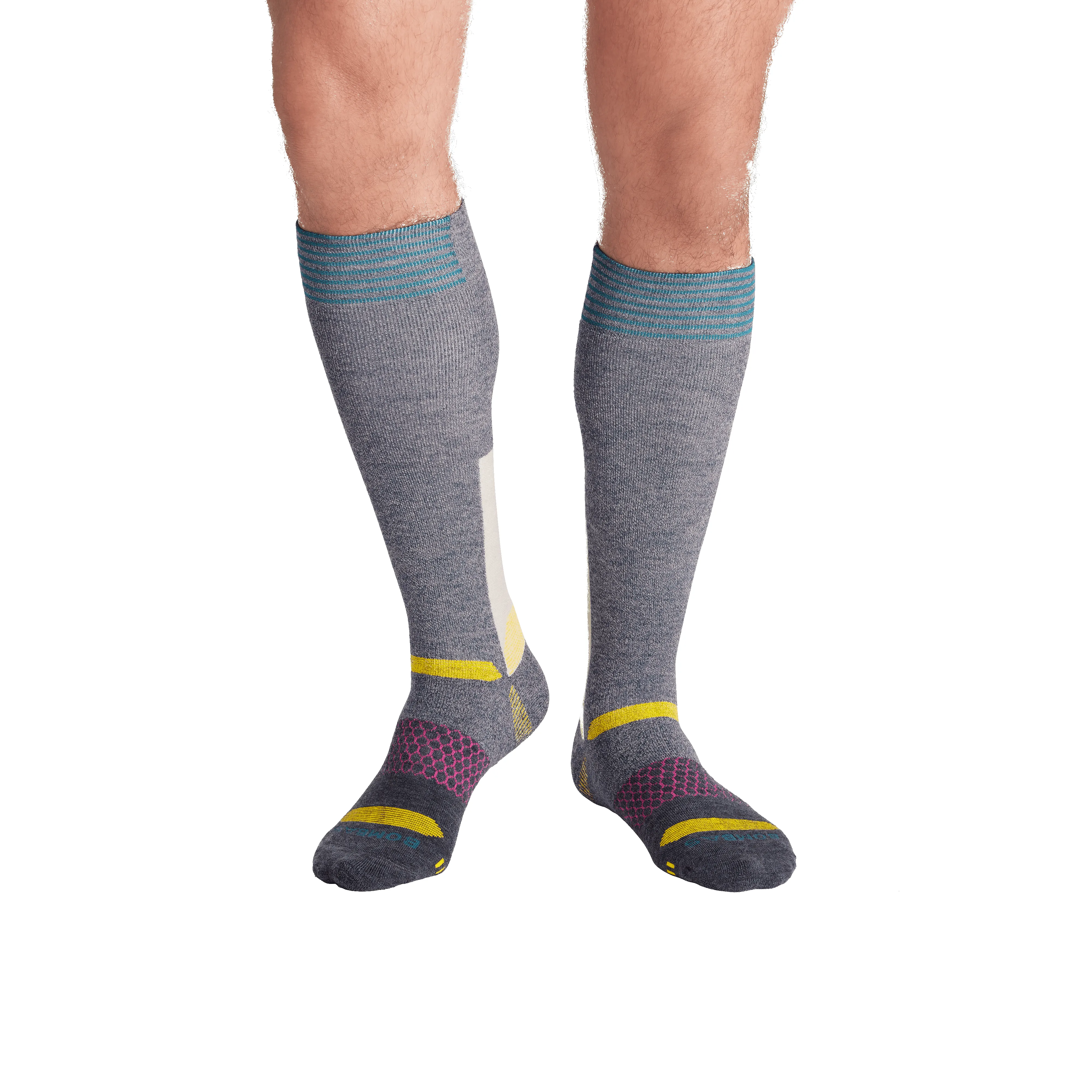 Men's Full-Cushion Merino Wool Blend Ski & Snowboard Sock 3-Pack sold by Bombas product image thumbnail 2