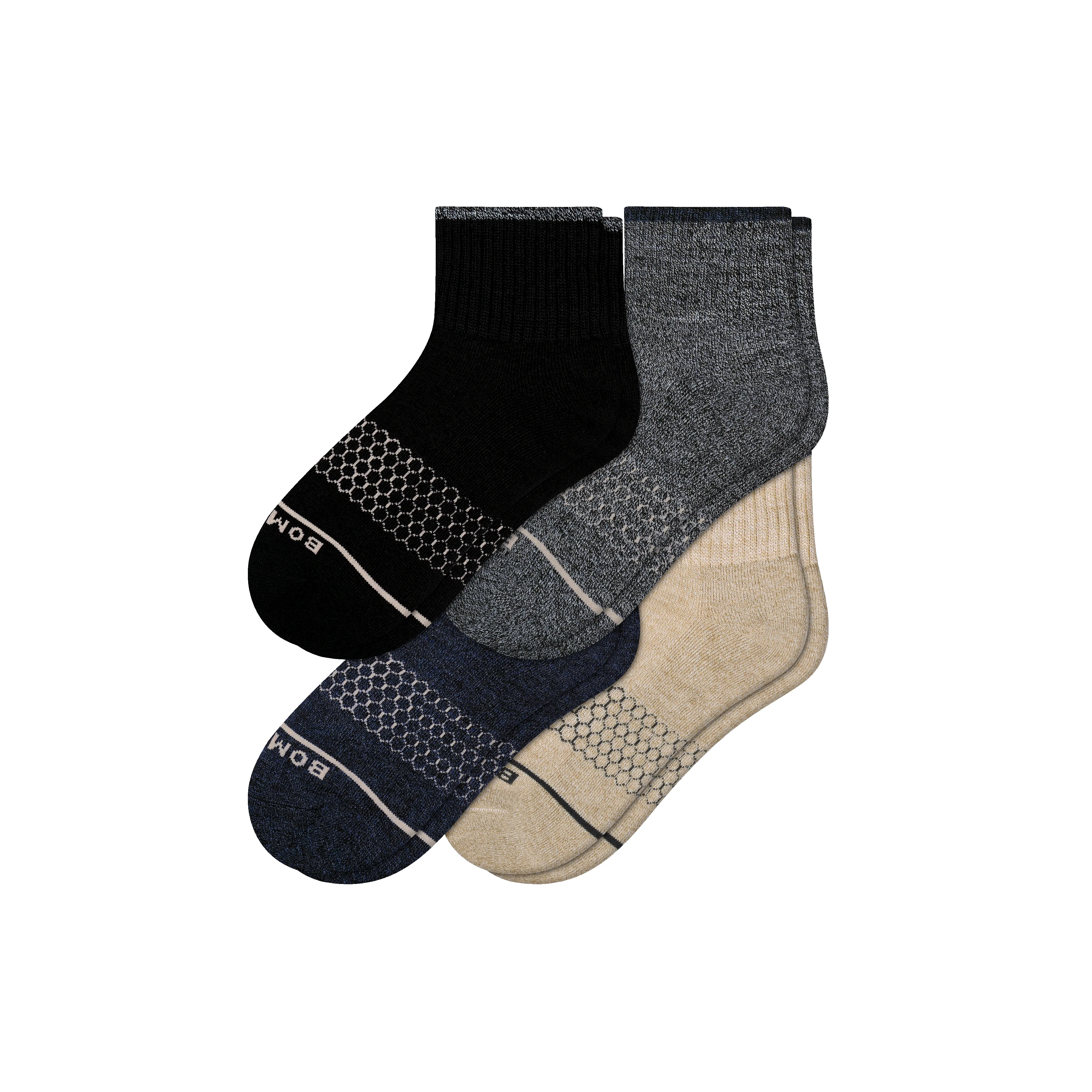 Women's Merino Wool Blend Quarter Sock 4-Pack sold by Bombas product image thumbnail 5