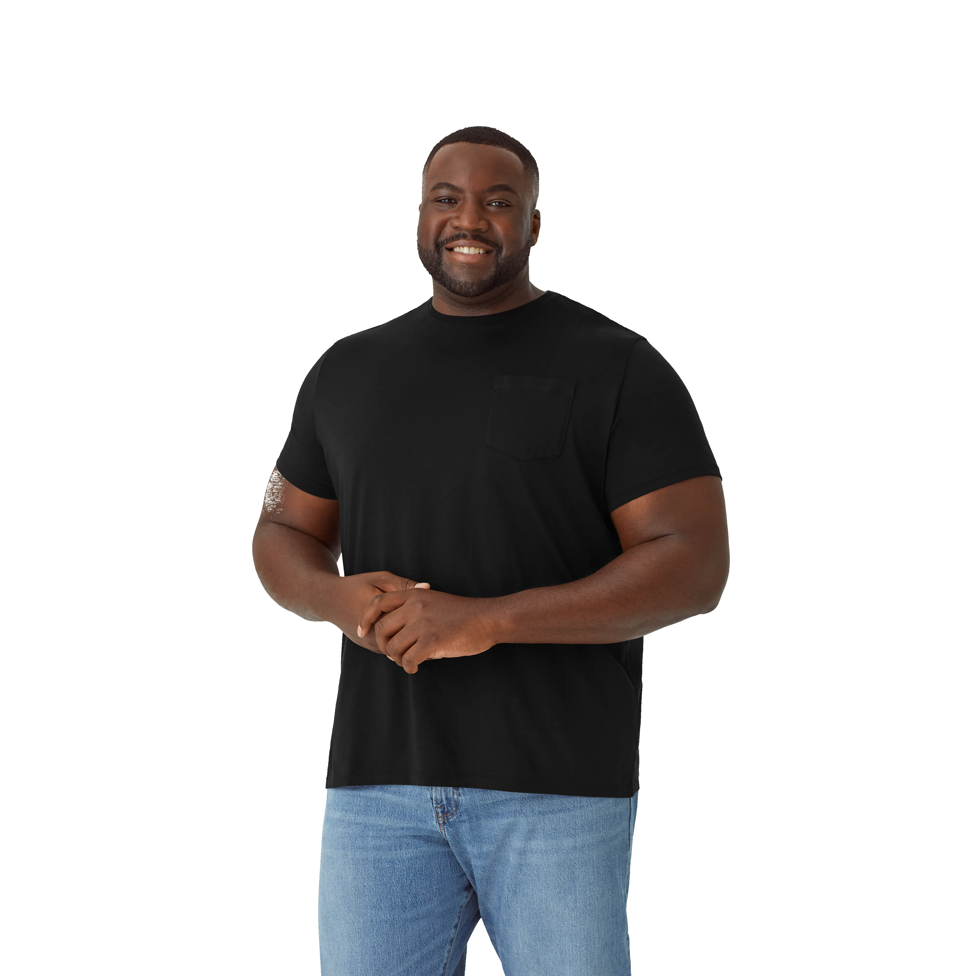 Men's Pima Cotton Pocket Crew Neck T-Shirt 3-Pack sold by Bombas