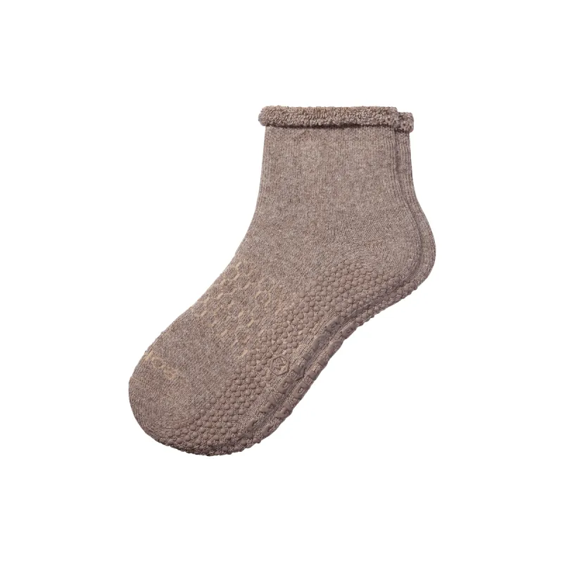 Men's Merino Wool Blend Roll-Top Gripper House Socks sold by Bombas
