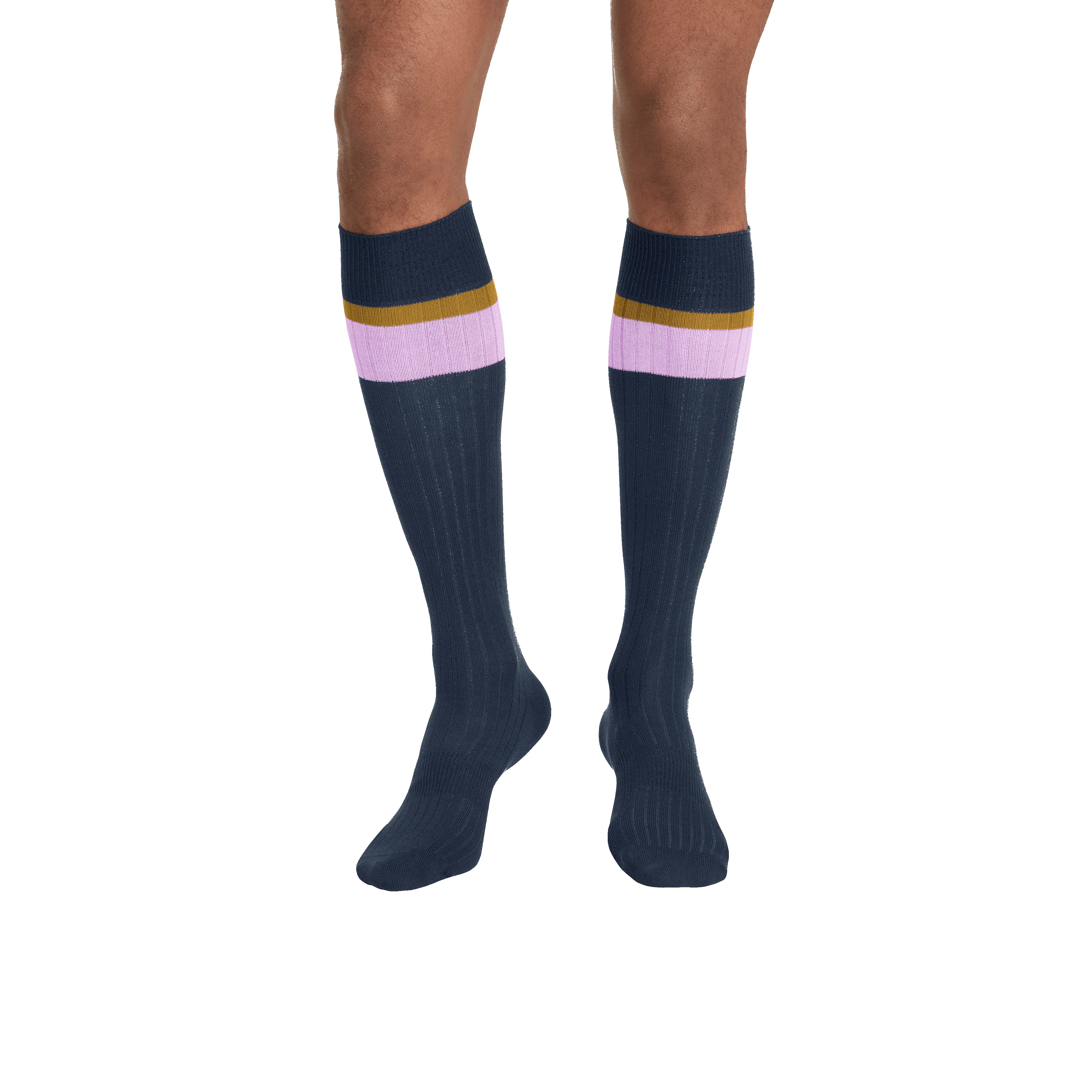 Men's Ribbed Dress Over the Calf Sock 4-Pack sold by Bombas product image thumbnail 2