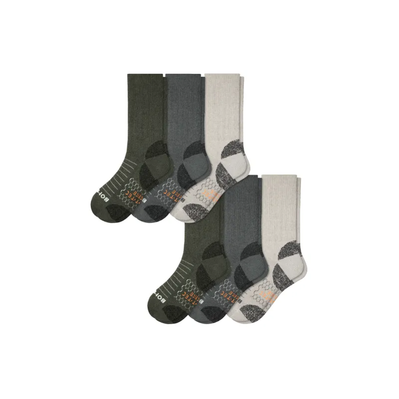 Men's Hiking Calf Sock 6-Pack sold by Bombas