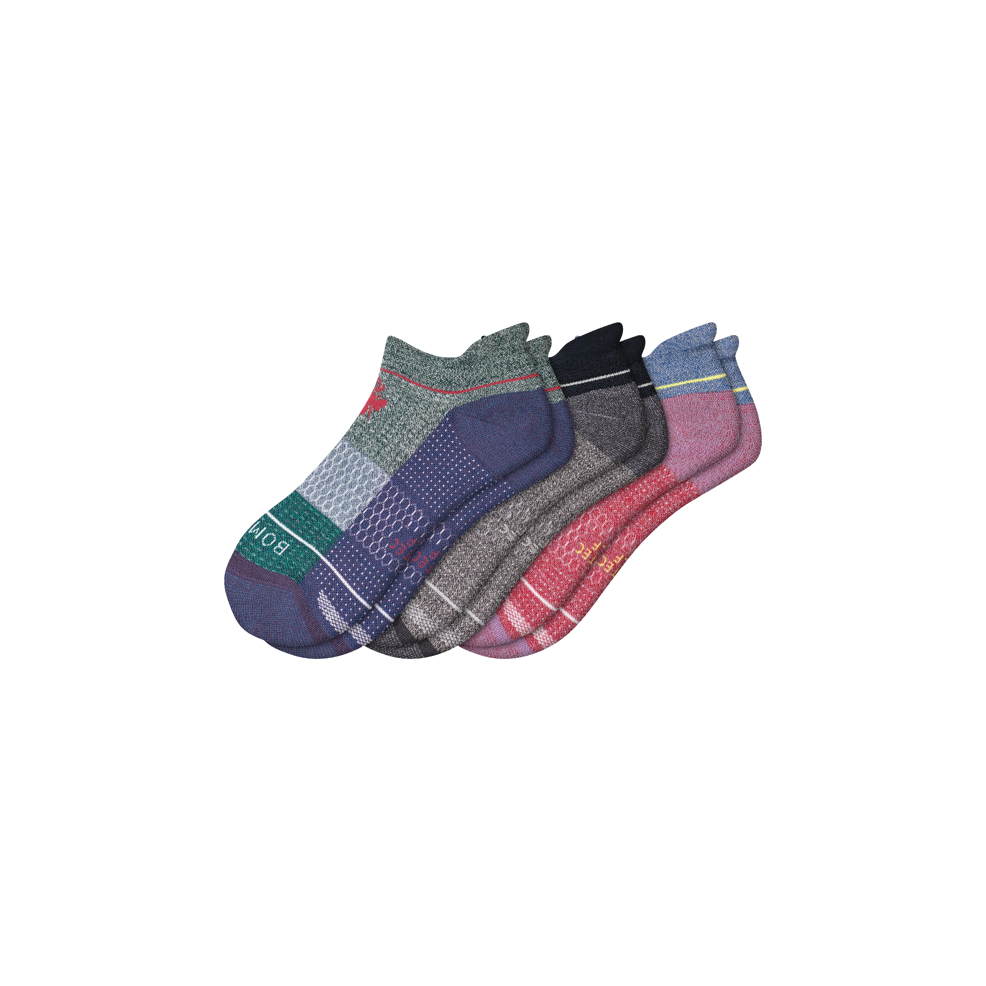 Men's Merino Wool Blend Golf Ankle Sock 3-Pack sold by Bombas product image thumbnail 4
