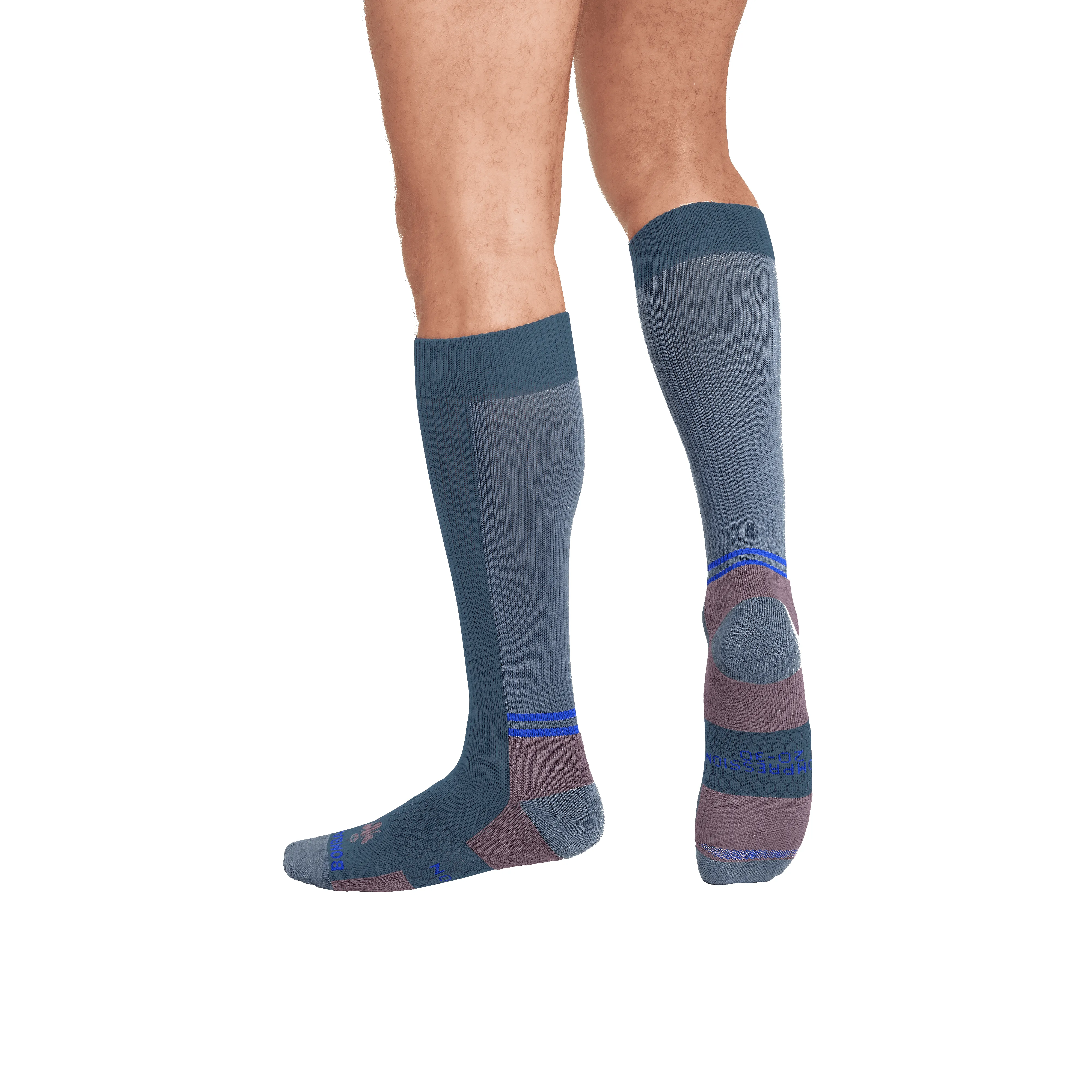 Men's Performance Compression Sock 3-Pack (20-30mmHg) sold by Bombas product image thumbnail 4