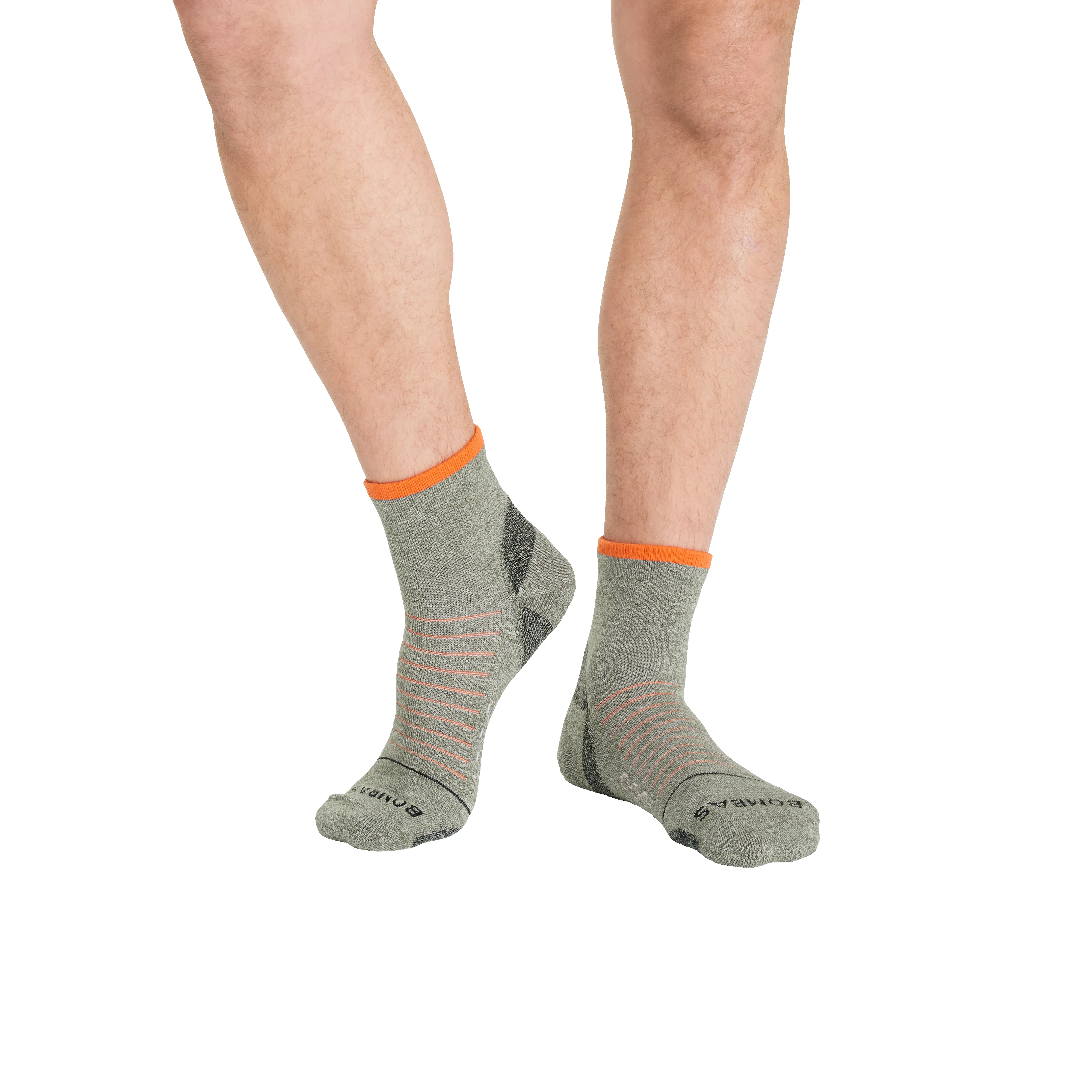 Men's Merino Wool Blend Hiking Quarter Sock 3-Pack sold by Bombas product image thumbnail 2