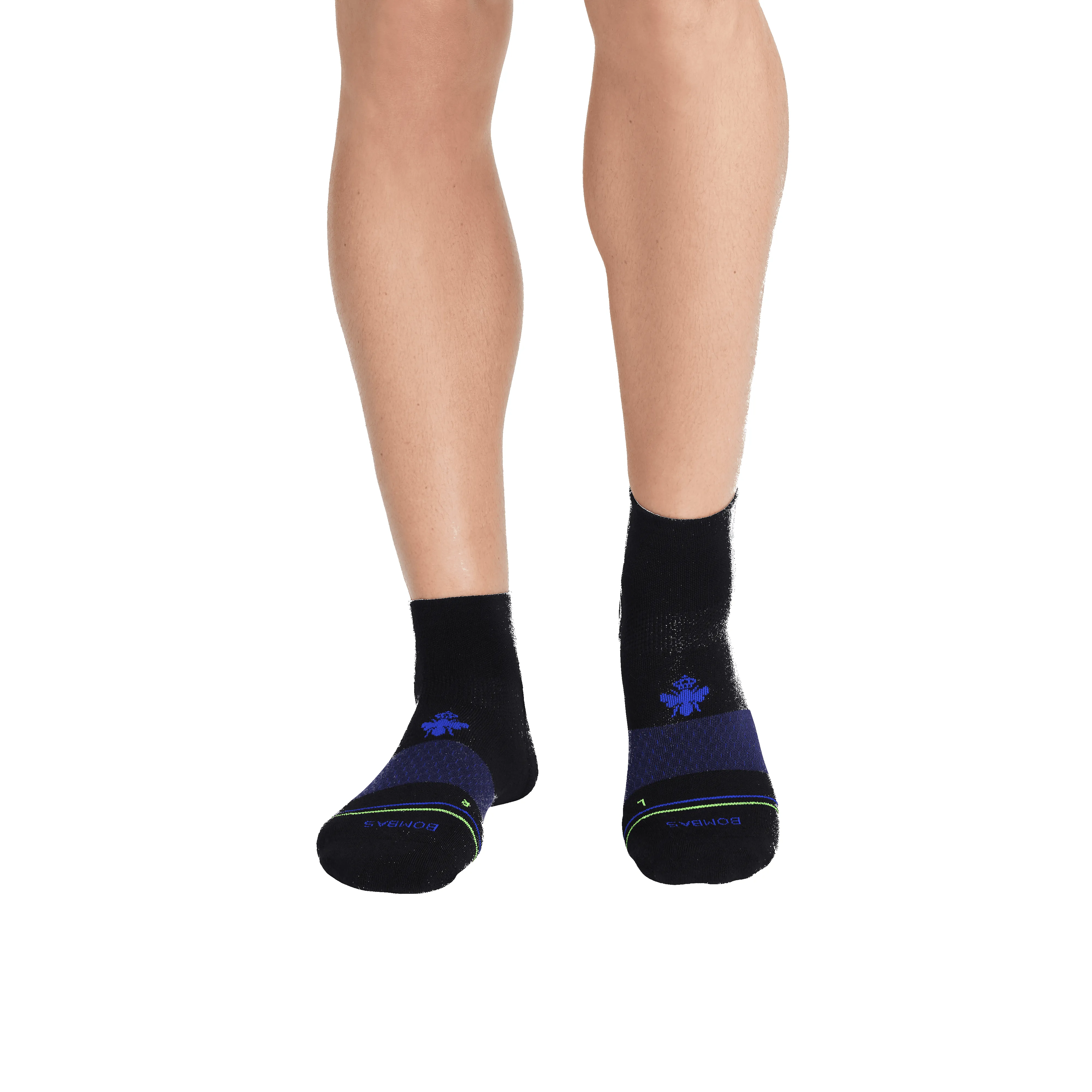 Men's Merino Wool Blend Athletic Quarter Sock 3-Pack sold by Bombas product image thumbnail 2