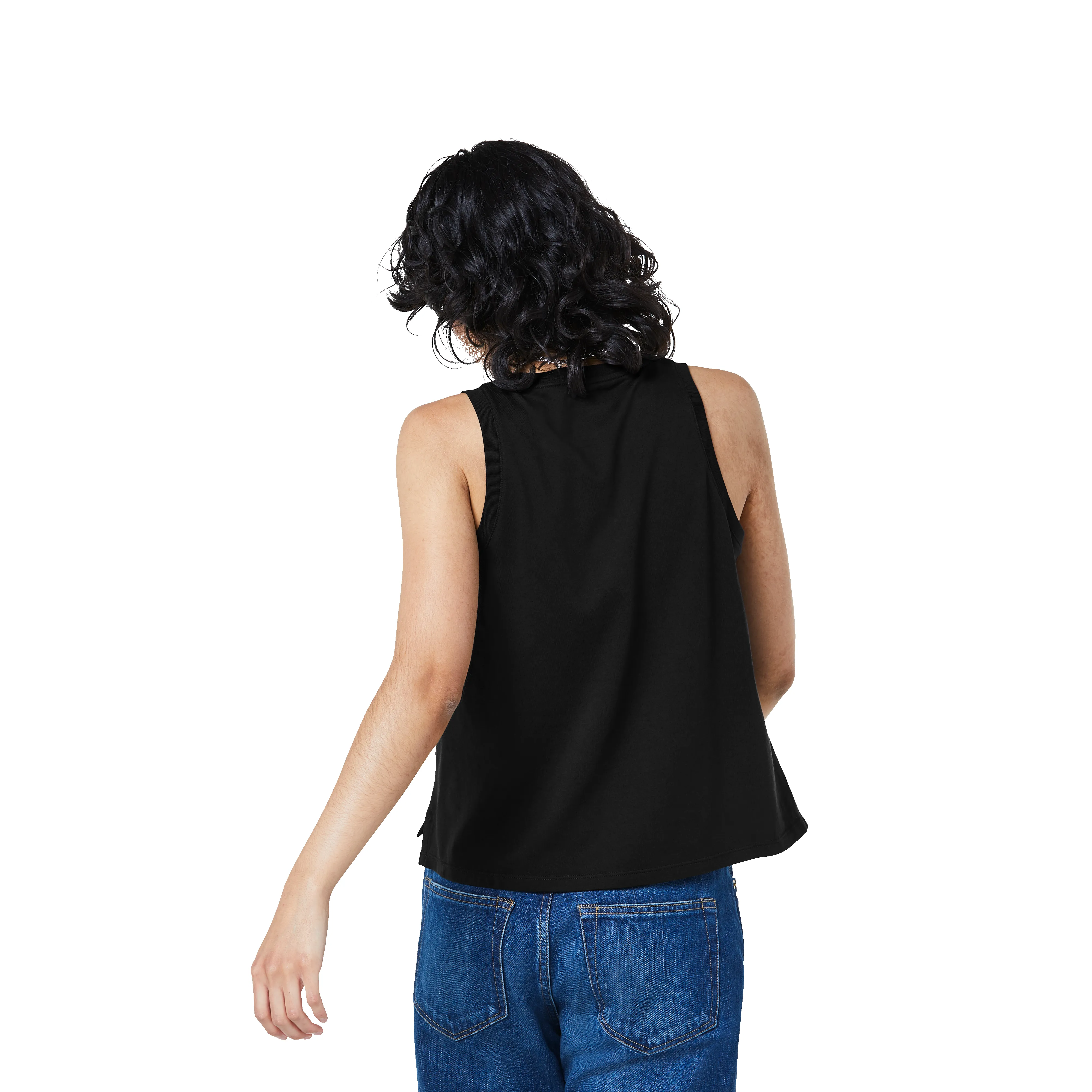 Women's Pima Cotton Crew Neck Tank sold by Bombas product image thumbnail 2