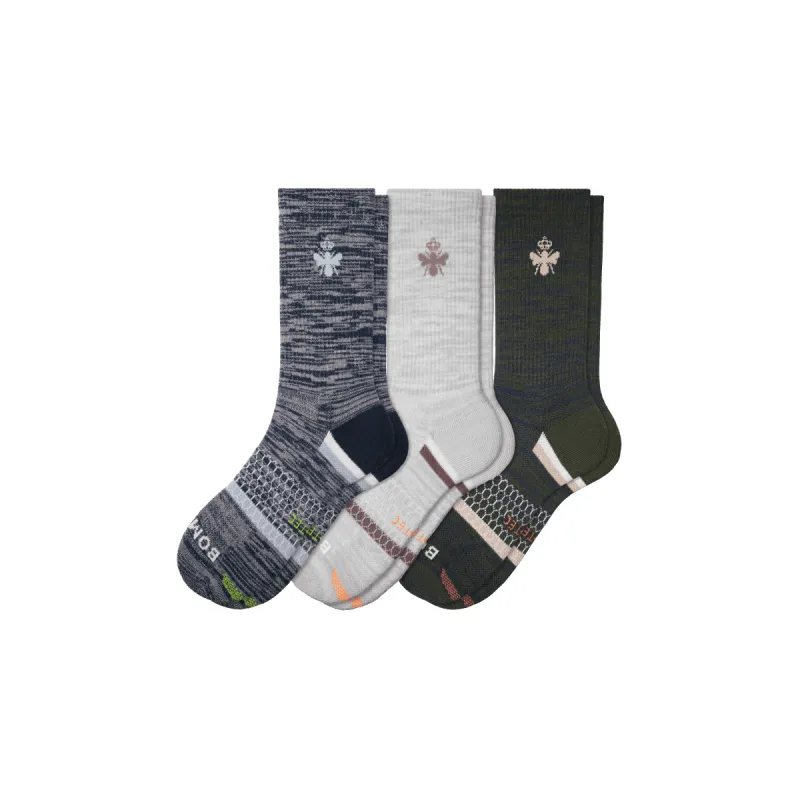 Men's All-Purpose Performance Calf Sock 3-Pack sold by Bombas