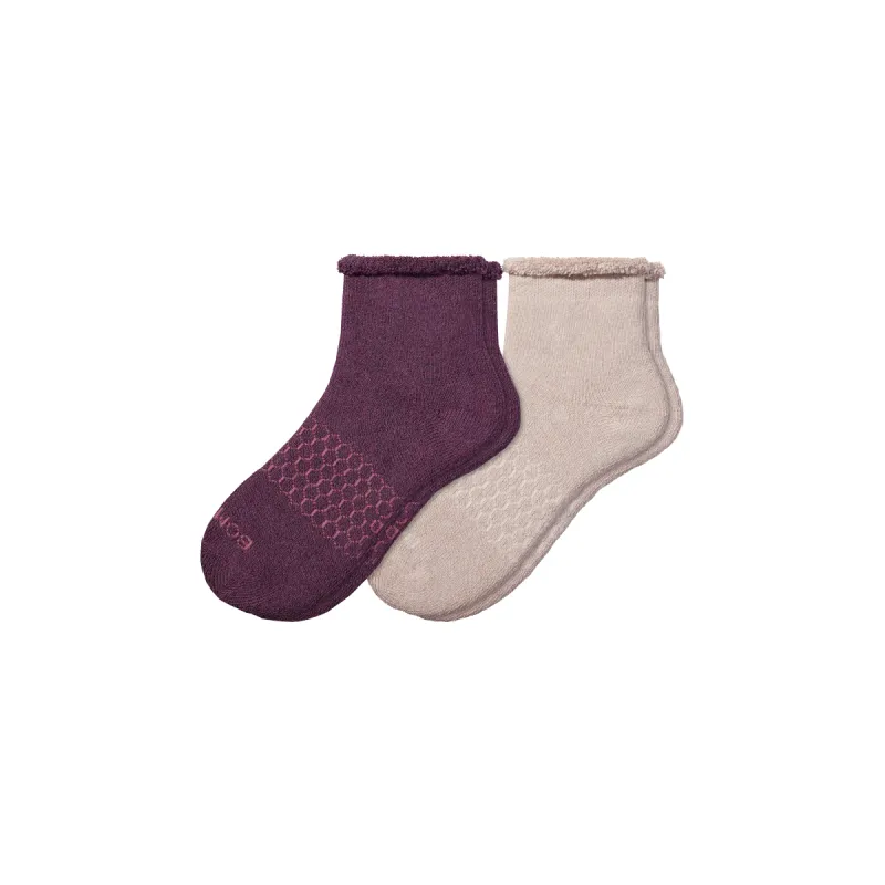Men's Merino Wool Blend Roll-Top House Sock 2-Pack sold by Bombas