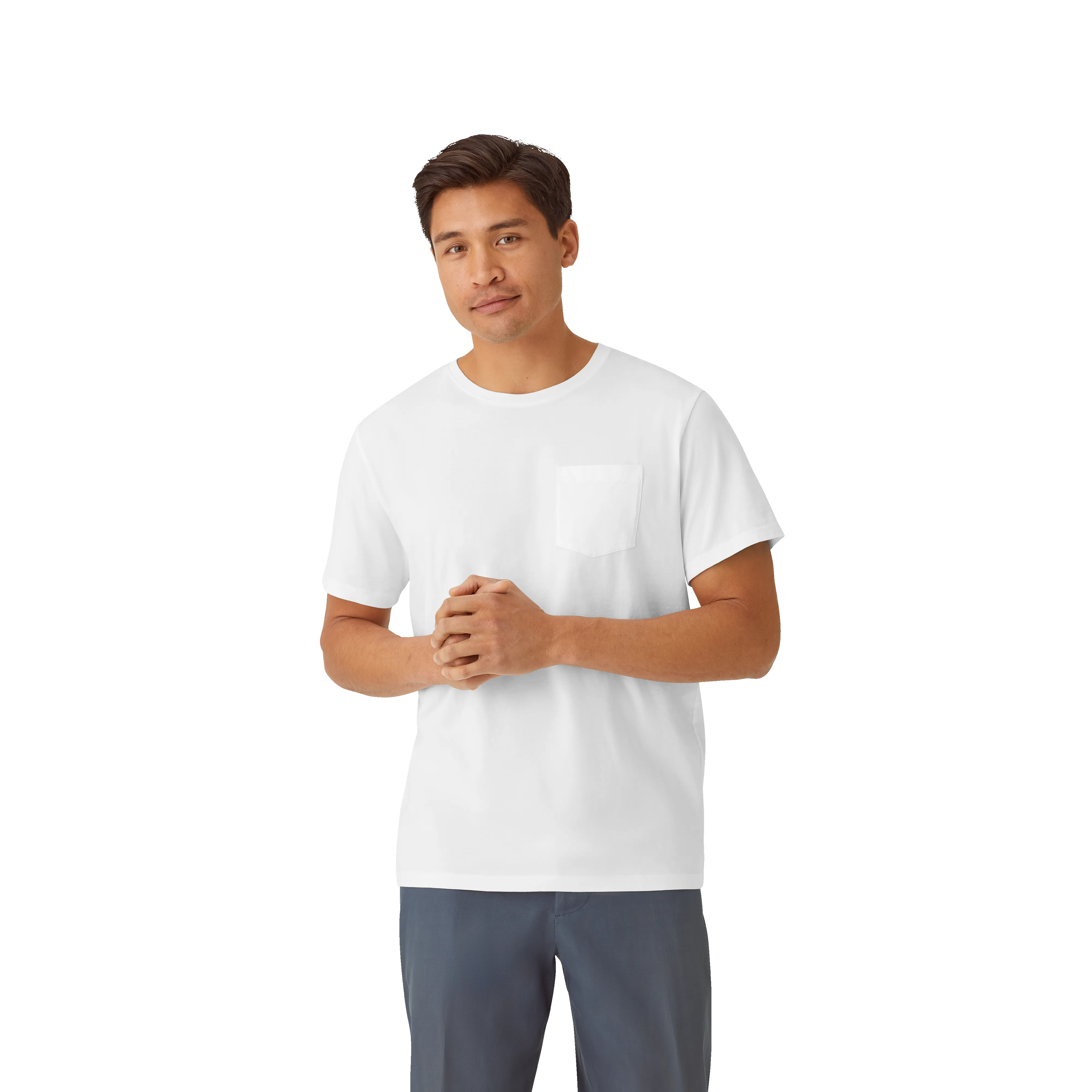 Men's Pima Cotton Pocket Crew Neck T-Shirt 6-Pack sold by Bombas product image thumbnail 2