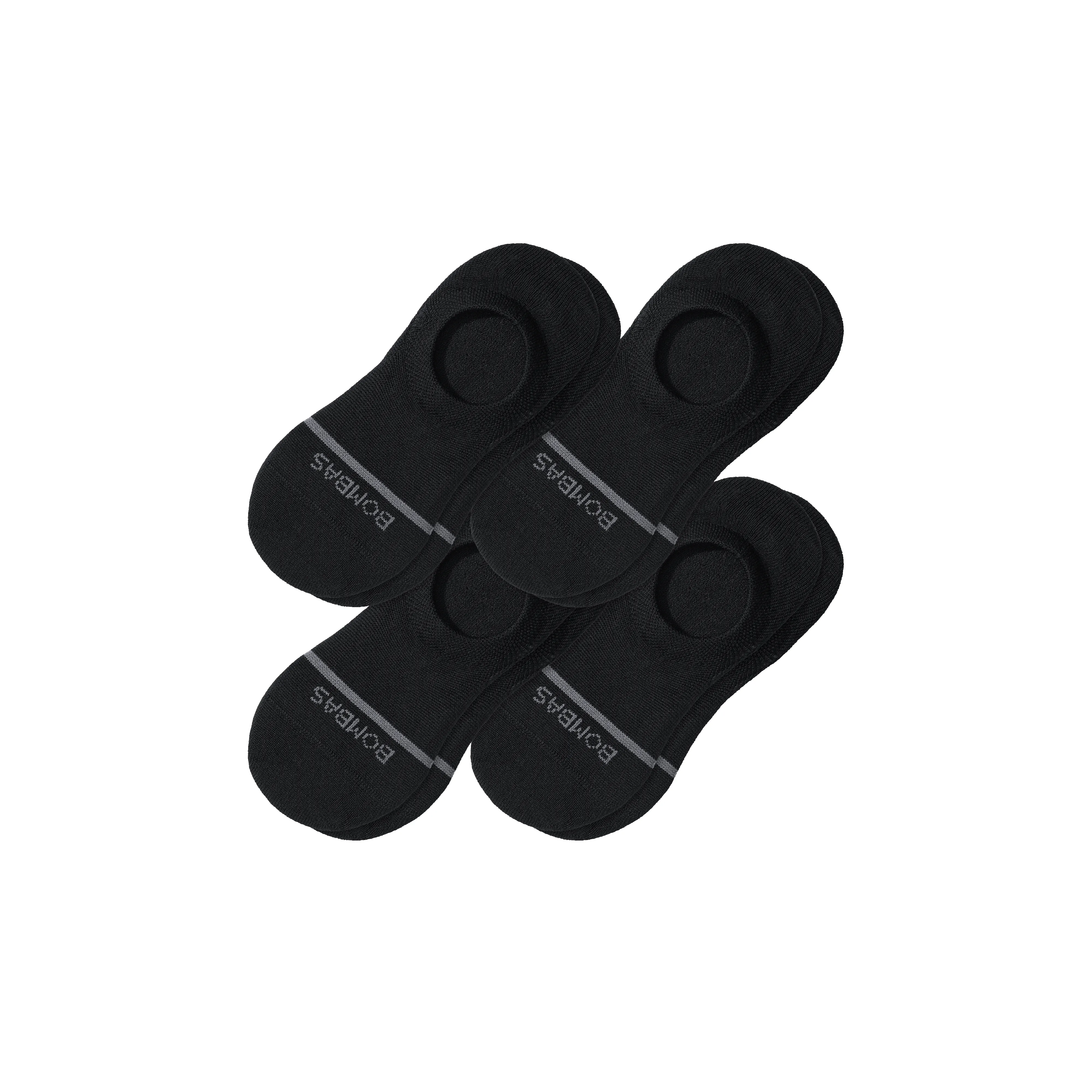 Women's Lightweight Merino Wool Blend No Show Sock 4-Pack sold by Bombas